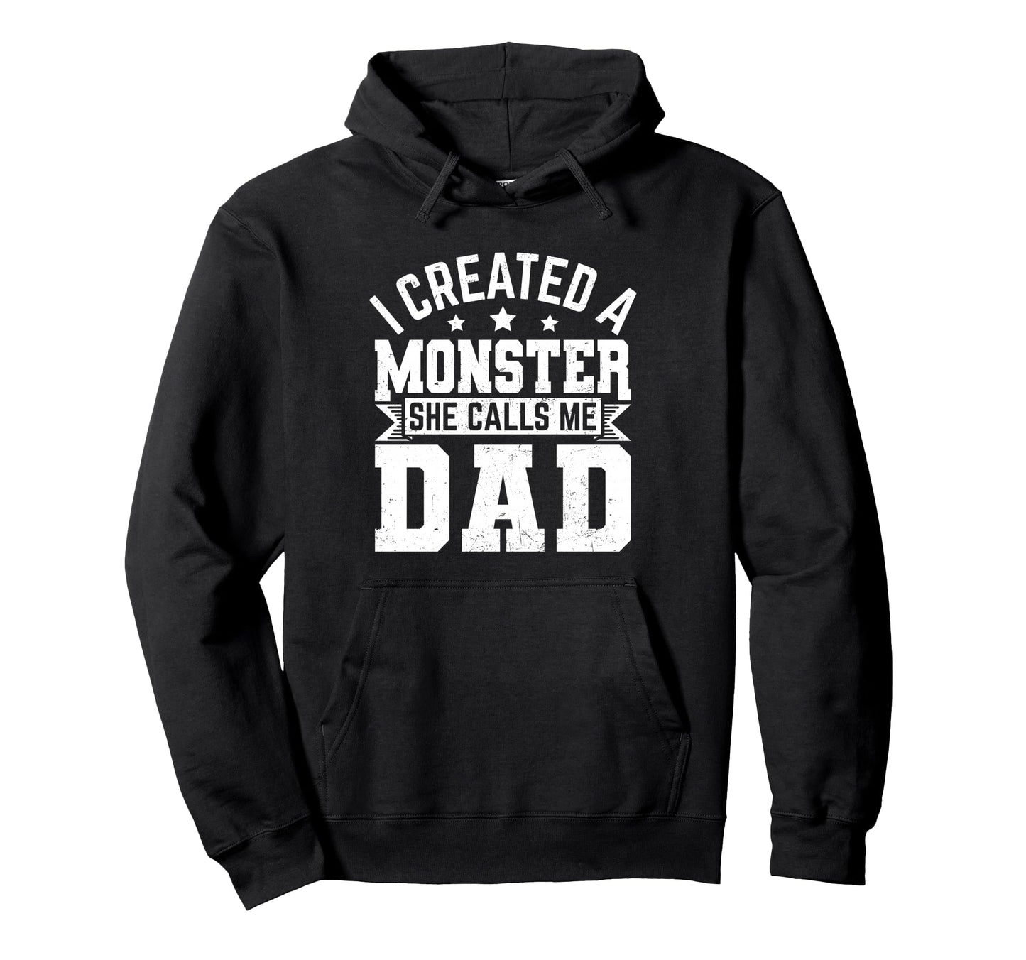 Best Dad Ever From Daughter Fathers Hoodie - Minimalist Print for Adults - T-Shirt, Sweatshirt, Hoodie