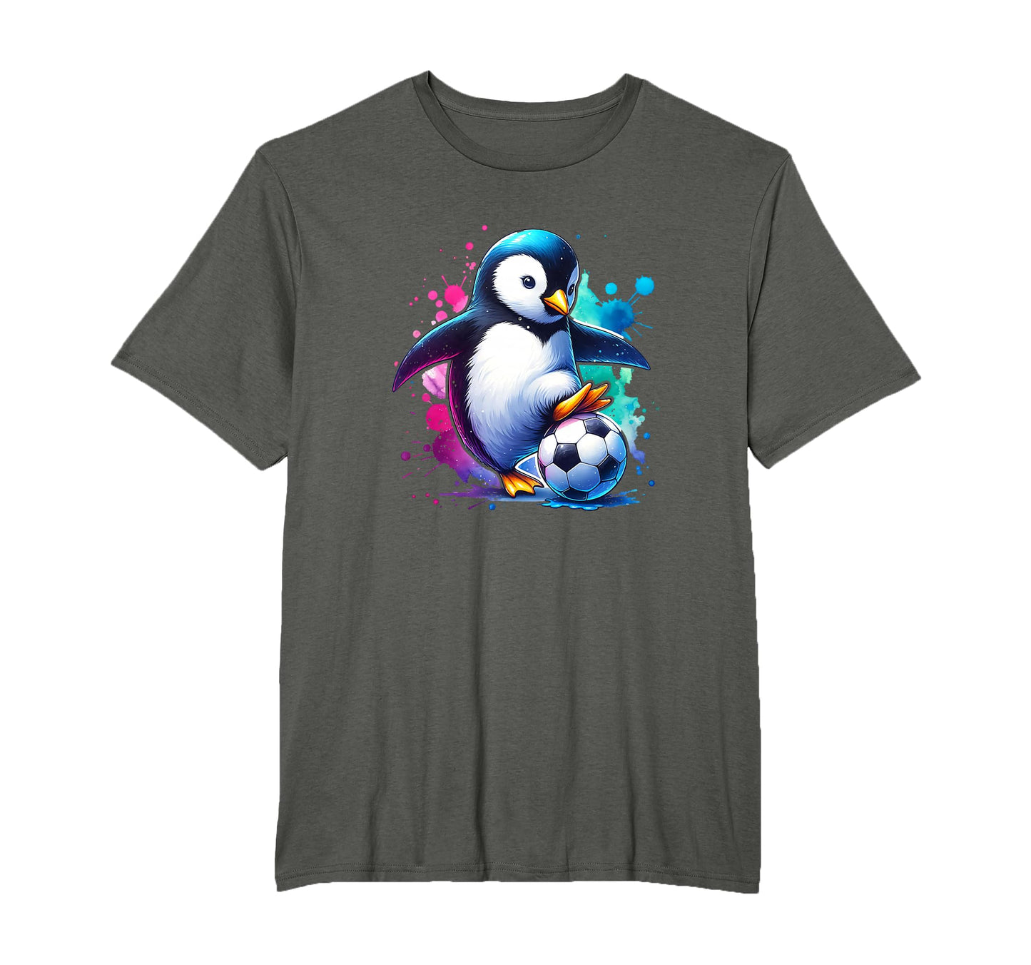 Penguin Lover Soccer Player Fan T-Shirt - Novelty Apparel Men Women - T-Shirt, Sweatshirt, Hoodie