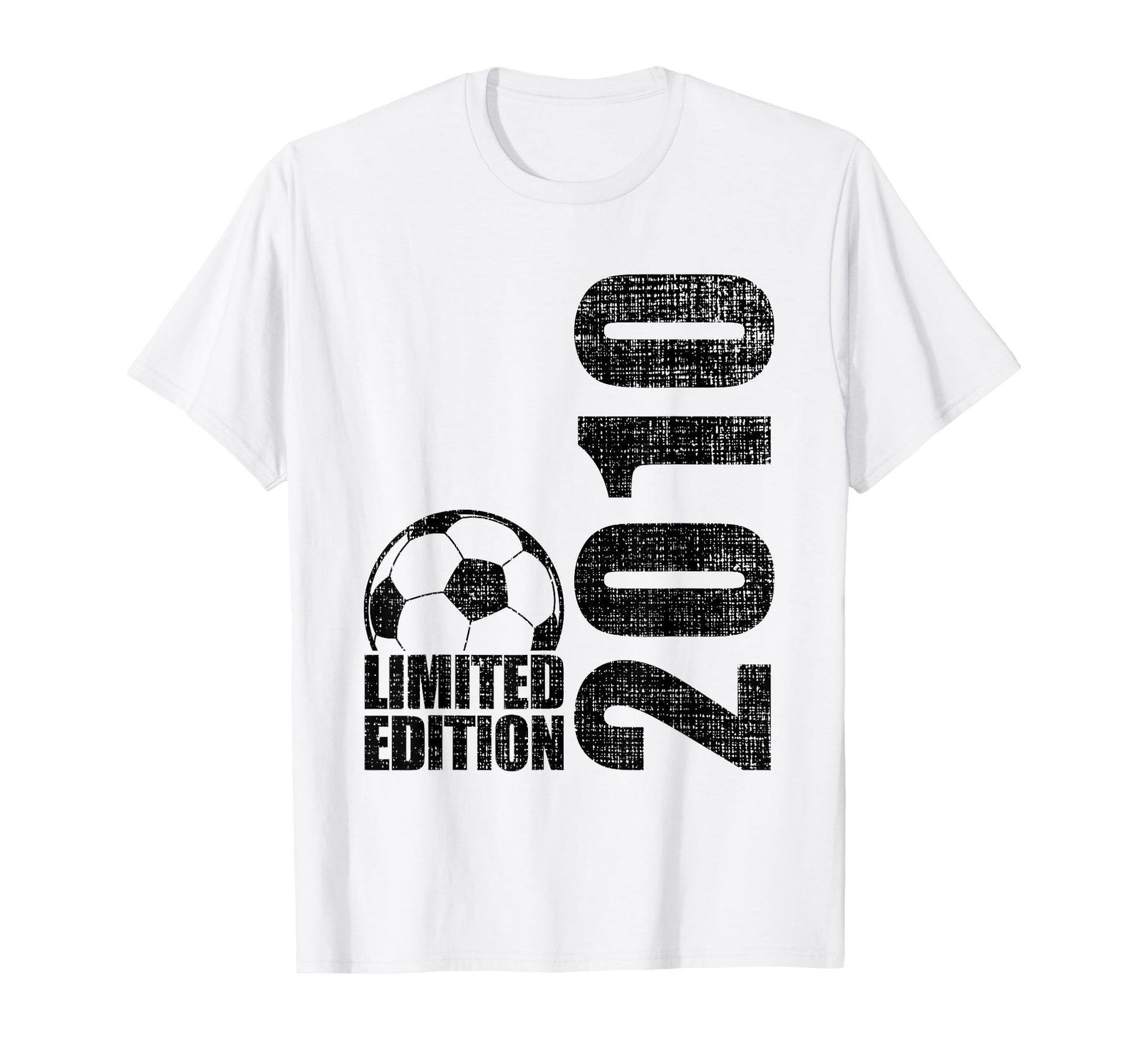 16 Years Old 2010 16Th Birthday Soccer T-Shirt - Trendy Graphic Men Women - T-Shirt, Sweatshirt, Hoodie