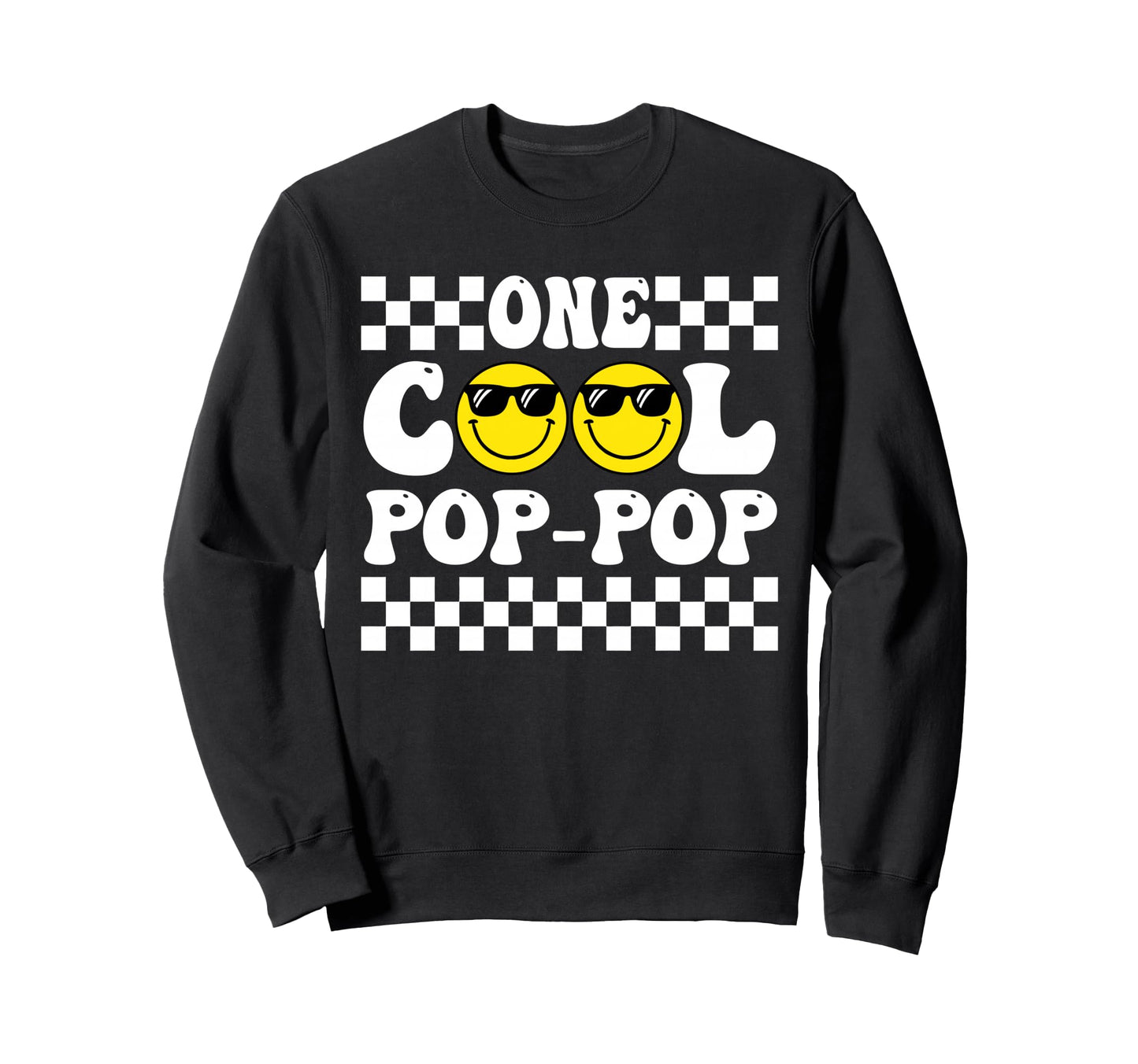 One Happy Dude 1St Birthday One Pop Sweatshirt - Graphic Print Men Women - T-Shirt, Sweatshirt, Hoodie
