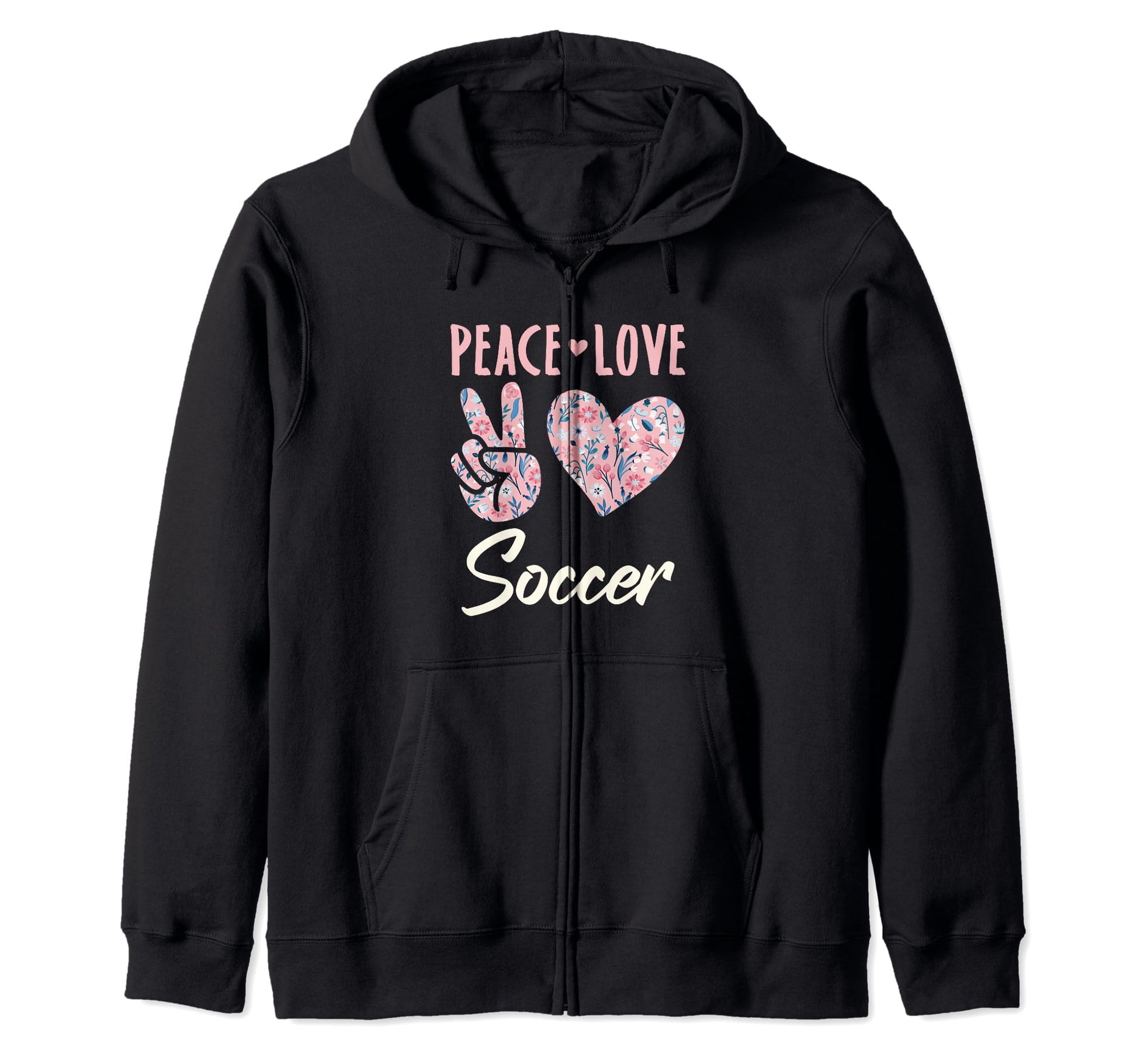 Peace Love Soccer Gifts And T-Shirt - Streetwear Style Unisex - T-Shirt, Sweatshirt, Hoodie