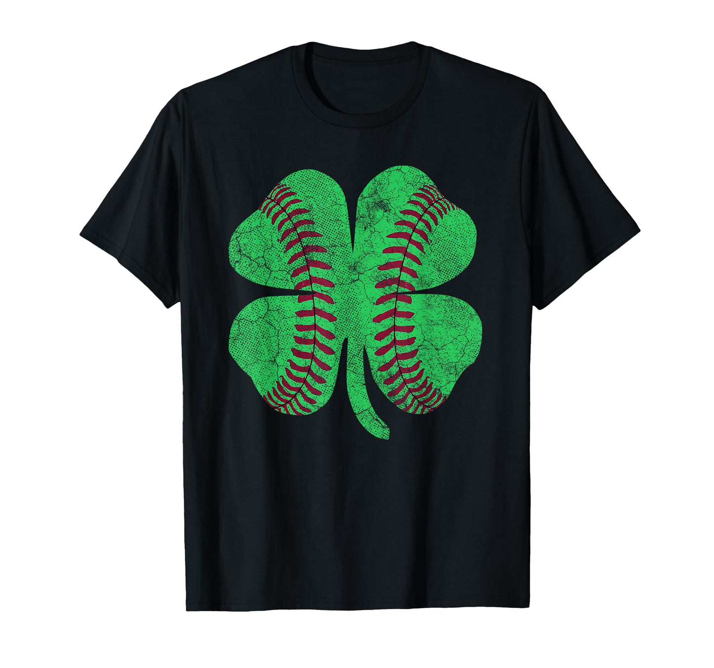 St Patricks Day Shamrock Baseball T-Shirt - Fun Novelty Design Unisex - T-Shirt, Sweatshirt, Hoodie