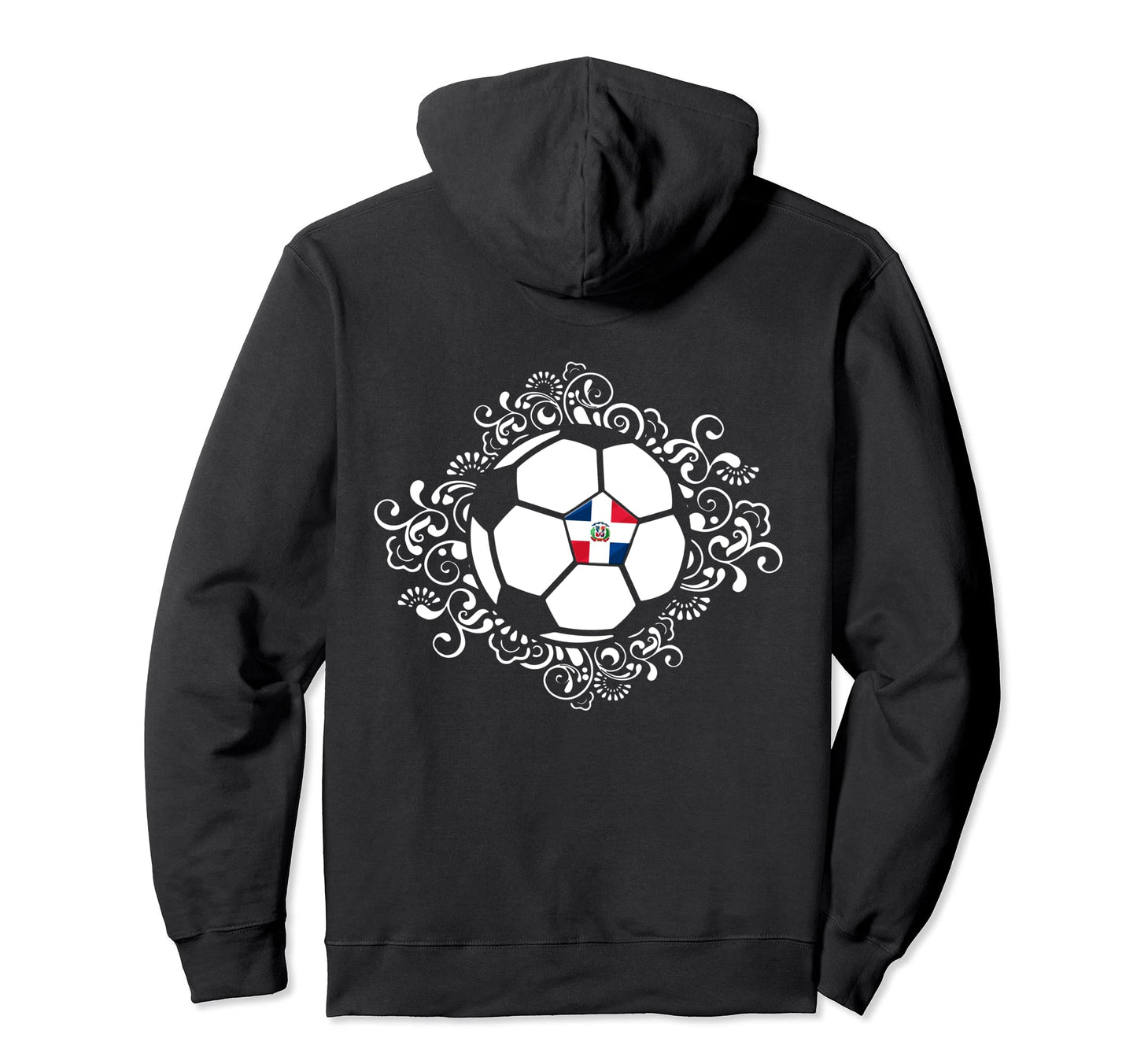 Dominican Republic Soccer Lovers Hoodie - Aesthetic Graphic for Adults - T-Shirt, Sweatshirt, Hoodie