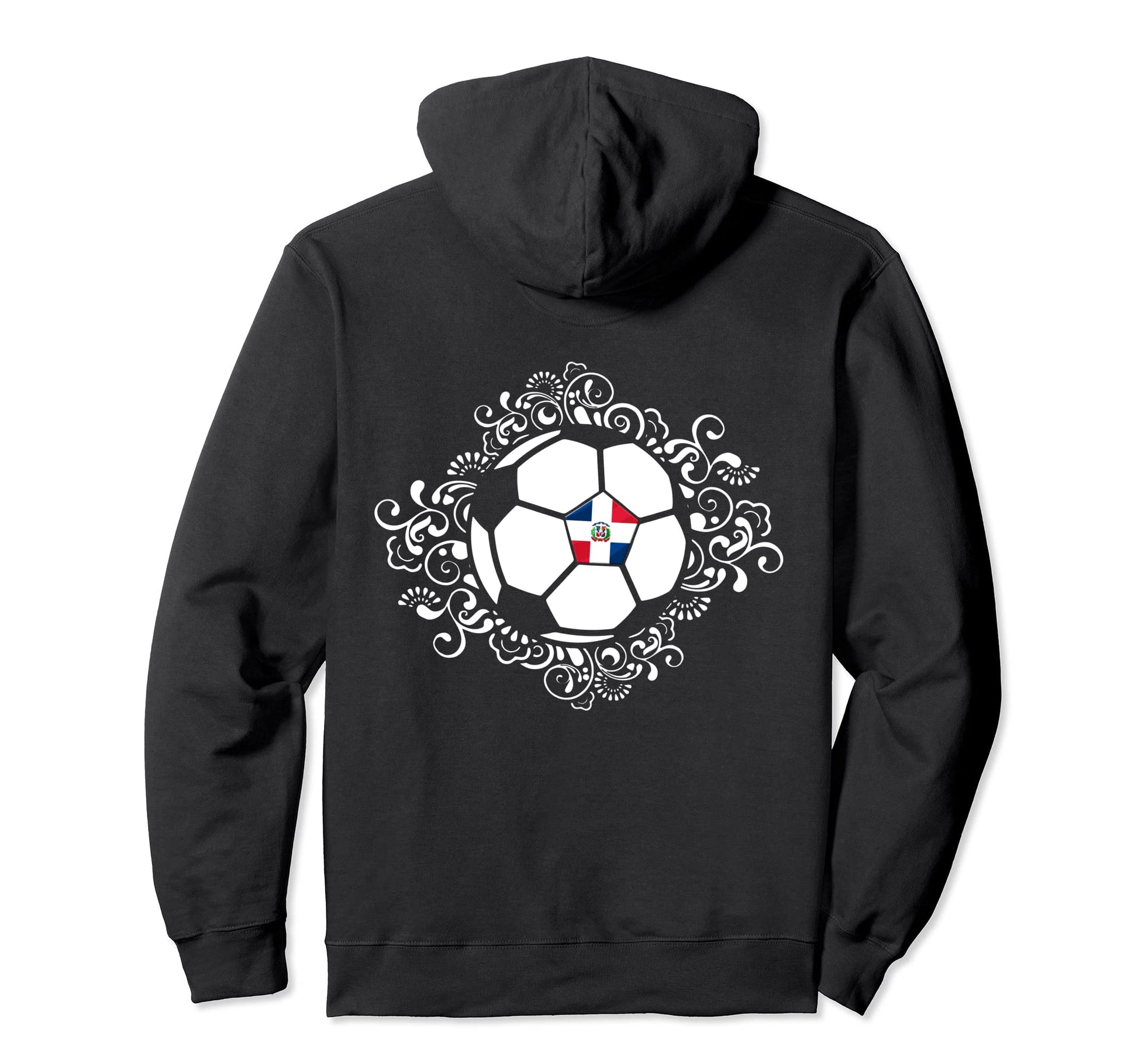 Dominican Republic Soccer Lovers Hoodie - Aesthetic Graphic for Adults - T-Shirt, Sweatshirt, Hoodie