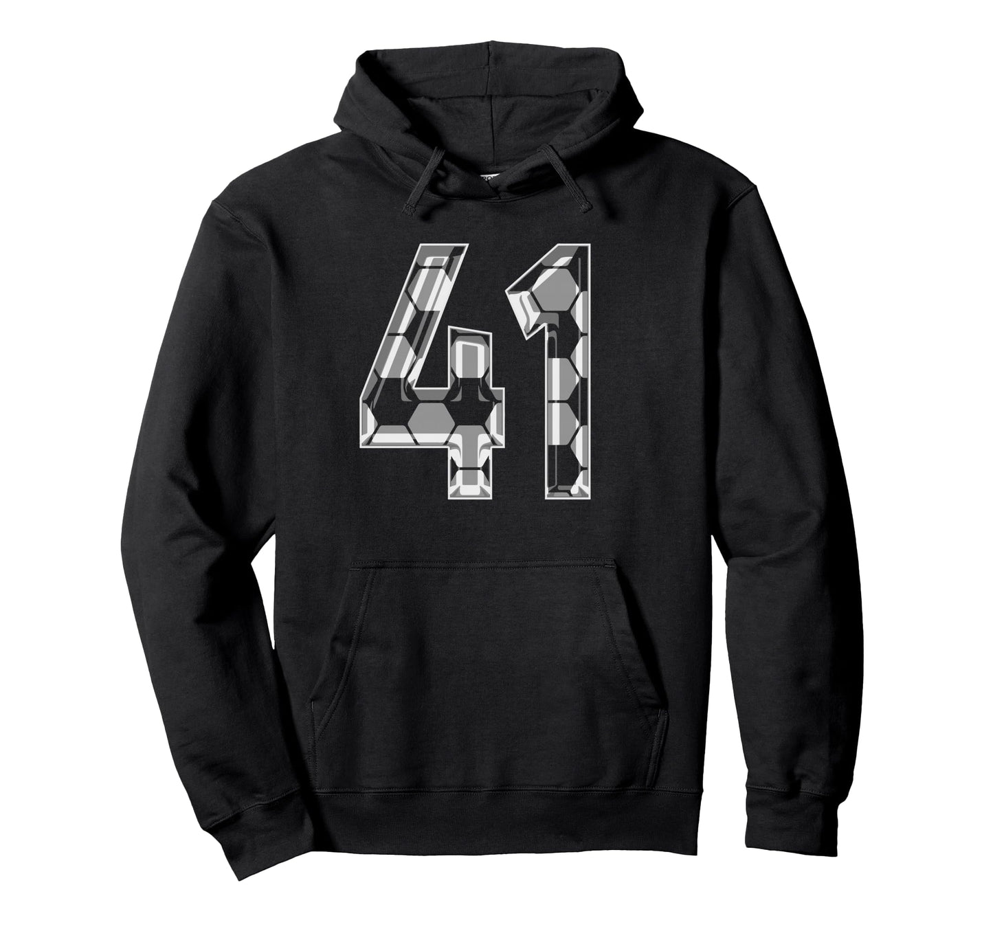 Soccer Number 41 Favorite Player 41 Hoodie - Custom Art Print Unisex - T-Shirt, Sweatshirt, Hoodie
