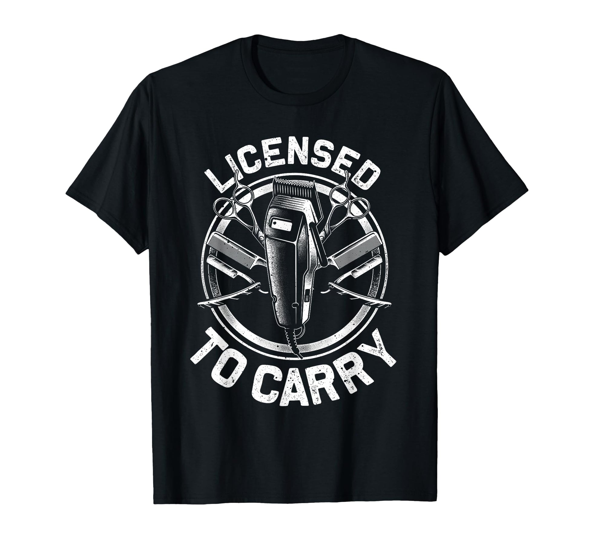 Funny Barber Designs Dad T-Shirt - Fun Novelty Design for Adults - T-Shirt, Sweatshirt, Hoodie