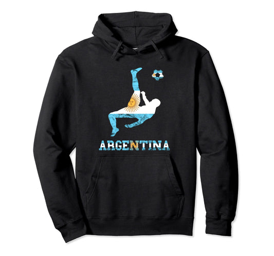 Argentina Soccer Team Argentina Sun Hoodie - Aesthetic Graphic Men Women - T-Shirt, Sweatshirt, Hoodie