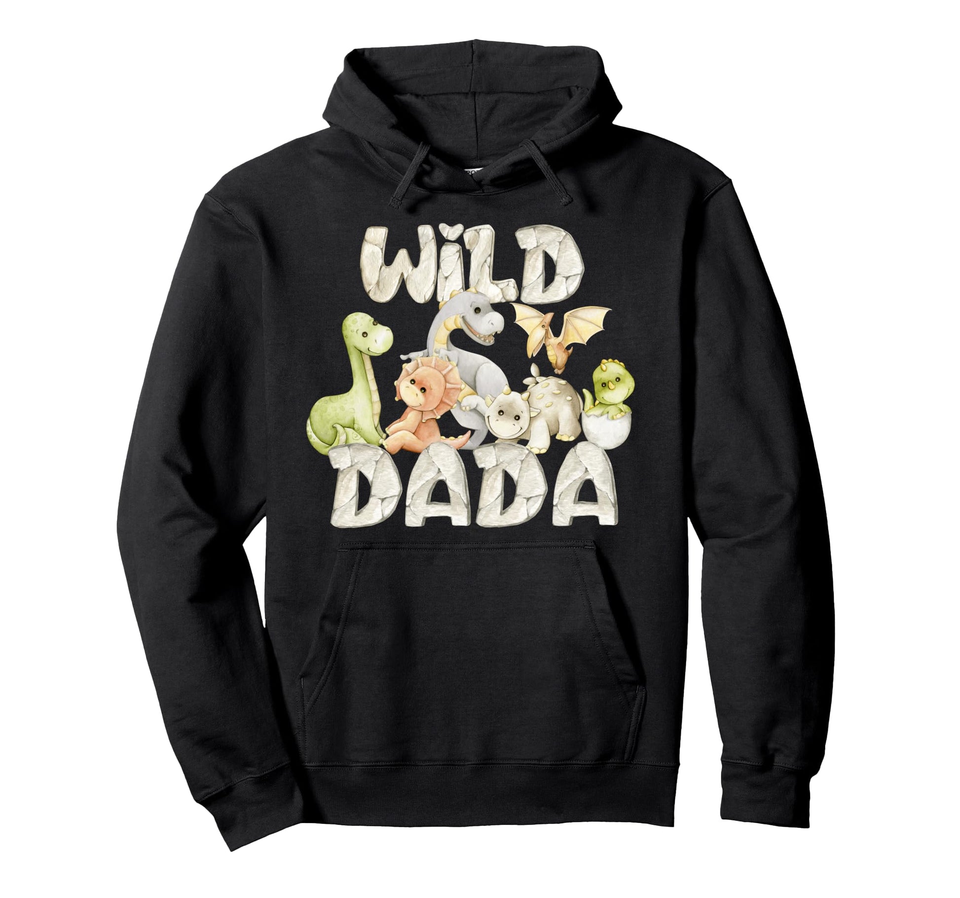 Dad Dinosaur Family Matching Birthday Hoodie - Minimalist Print for Adults - T-Shirt, Sweatshirt, Hoodie