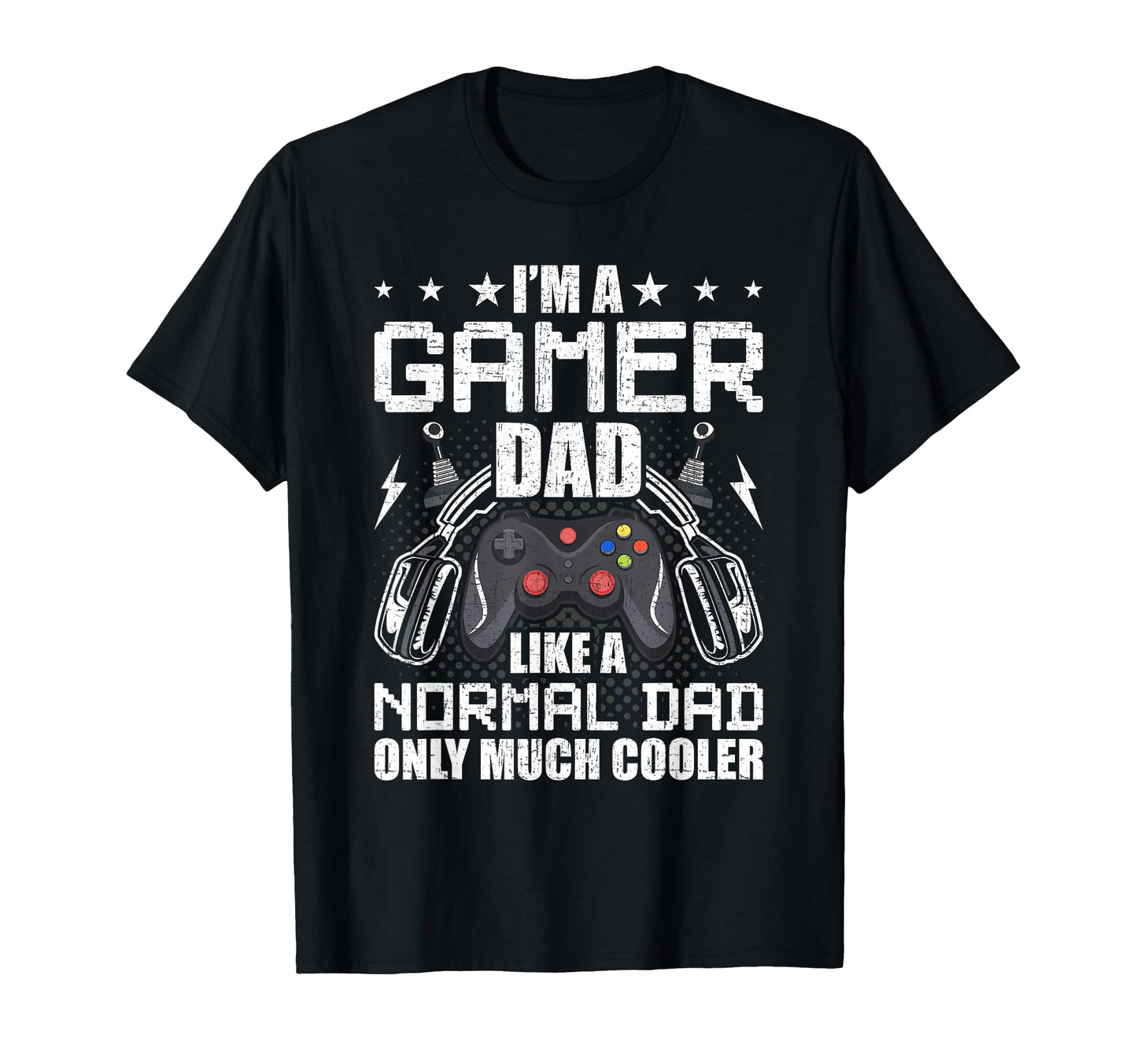 Gamer Dad Like Normal Dad Video Gamer T-Shirt - Minimalist Print Men Women - T-Shirt, Sweatshirt, Hoodie