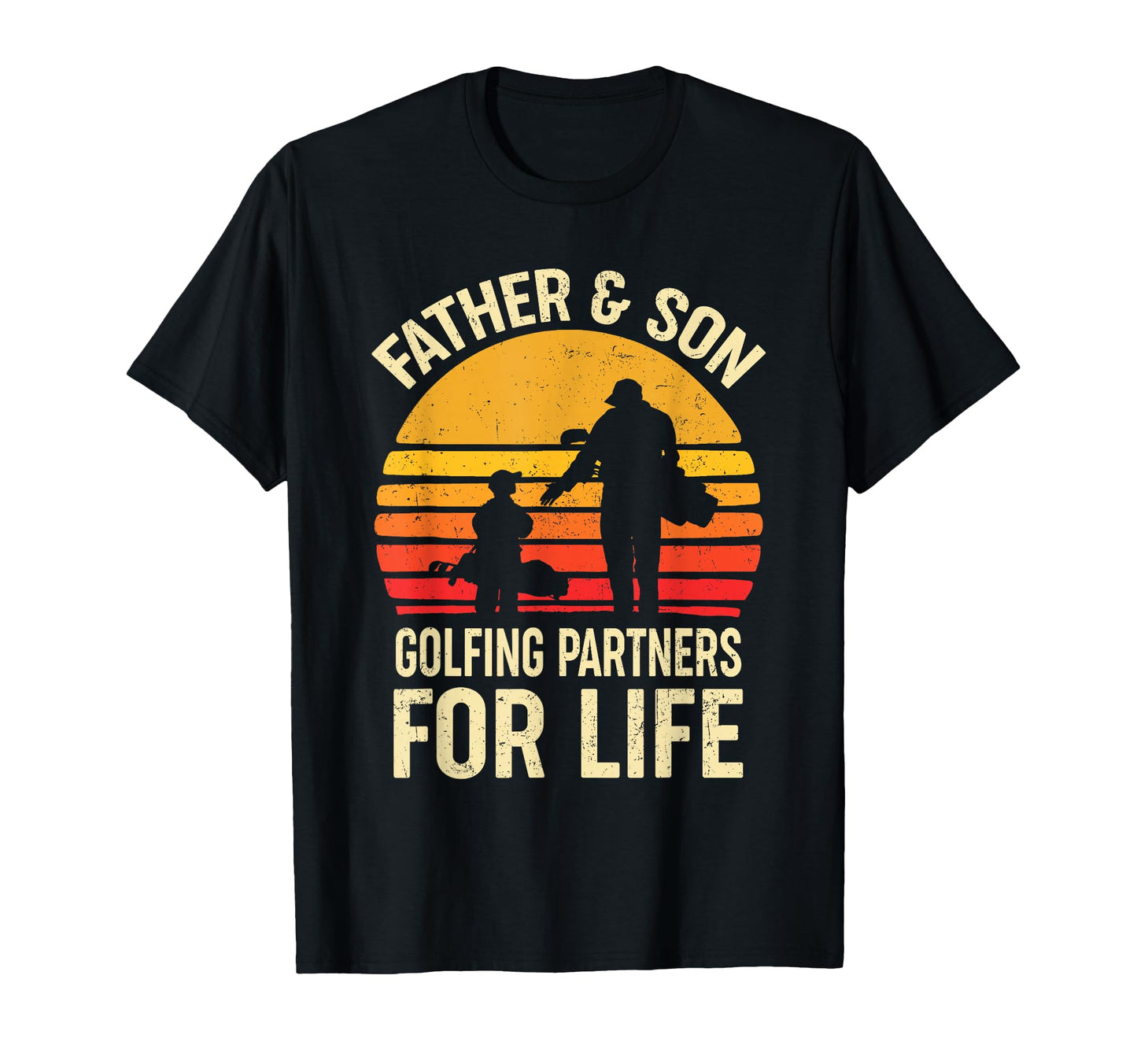 Golf Golfing Father Son Matching Dad T-Shirt - Novelty Apparel for Adults - T-Shirt, Sweatshirt, Hoodie
