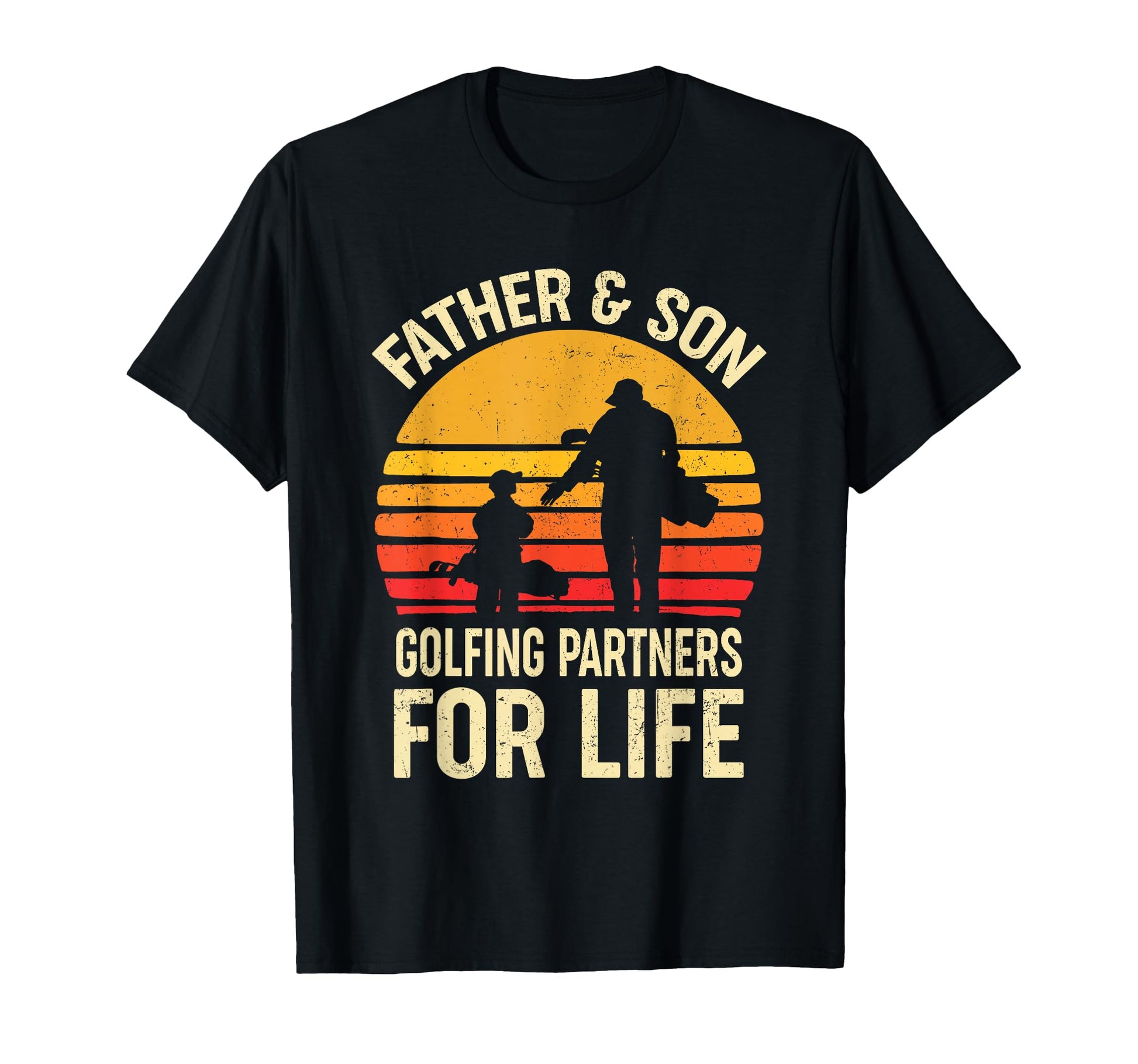 Golf Golfing Father Son Matching Dad T-Shirt - Novelty Apparel for Adults - T-Shirt, Sweatshirt, Hoodie