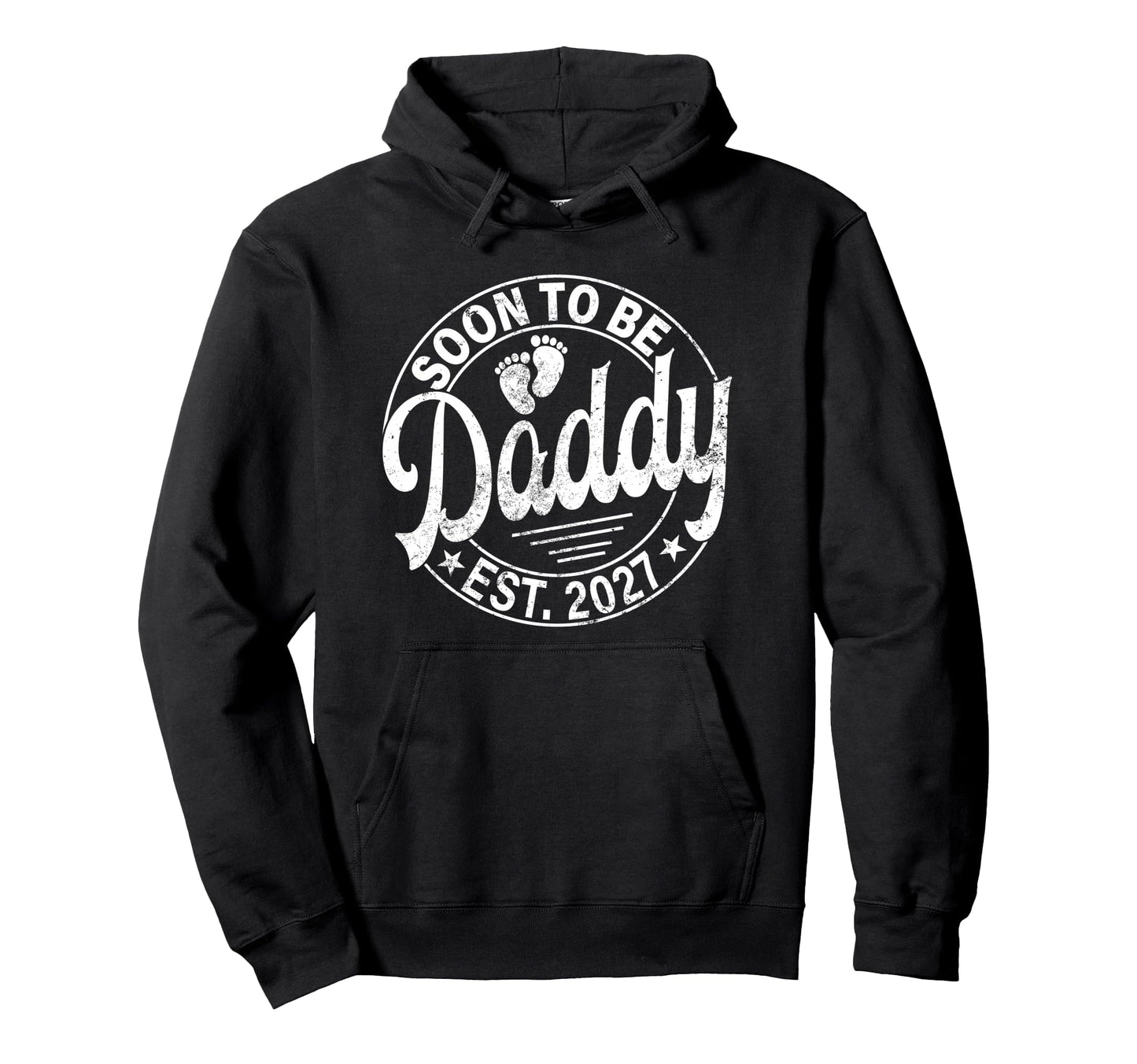Soon To Be Daddy Est 2027 Pregnancy Hoodie - Aesthetic Graphic Unisex - T-Shirt, Sweatshirt, Hoodie