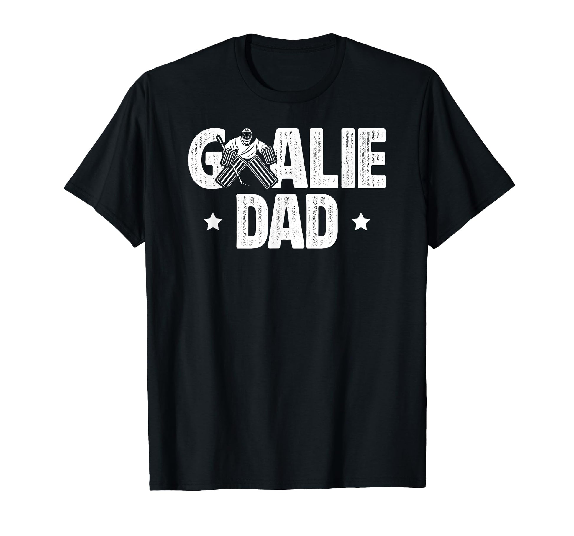 Ice Hockey Goalie Dad Hockey T-Shirt - Aesthetic Graphic for Adults - T-Shirt, Sweatshirt, Hoodie