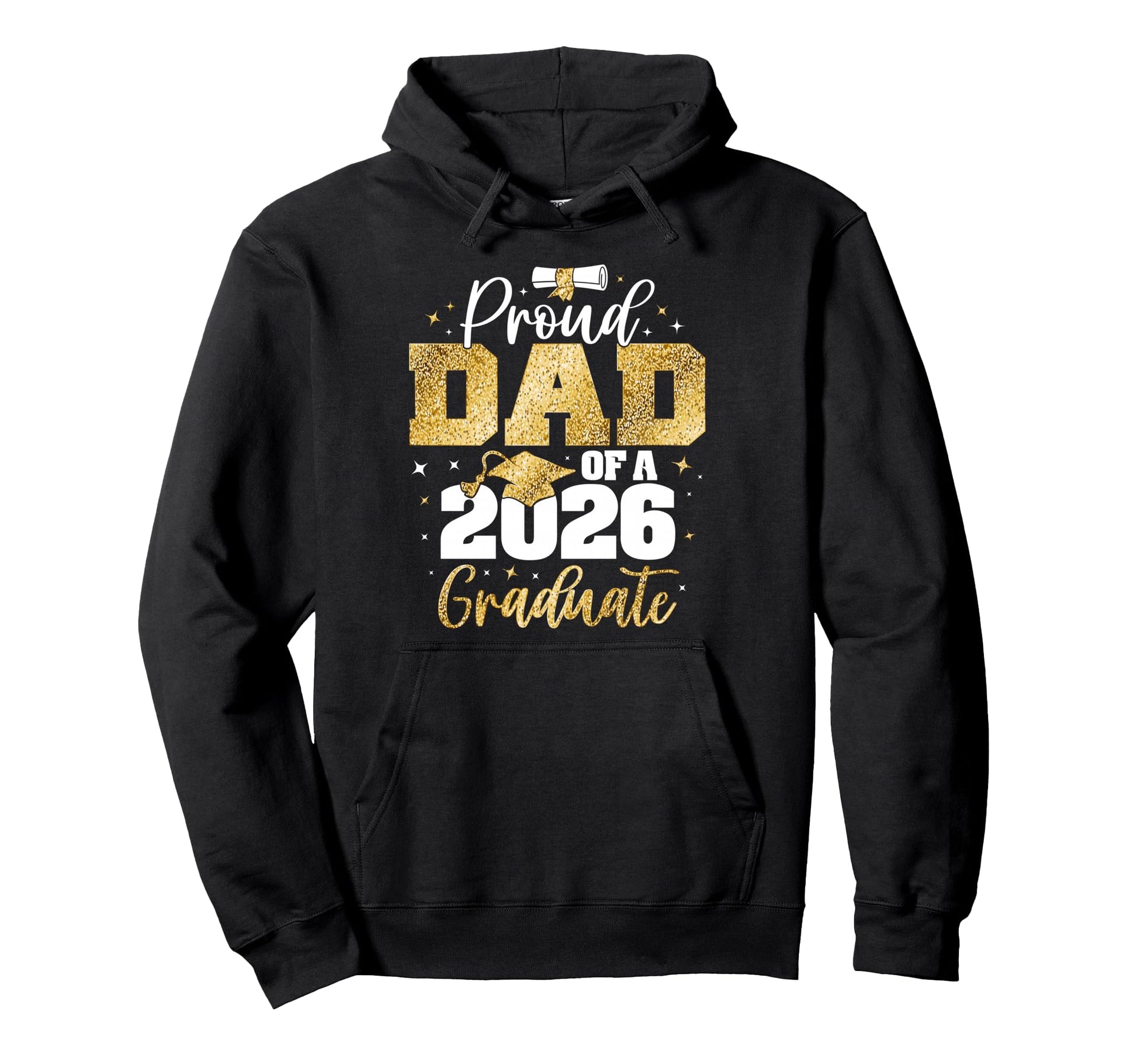 Dad Senior 2026 Proud Dad Class 2026 Hoodie - Novelty Apparel Men Women - T-Shirt, Sweatshirt, Hoodie