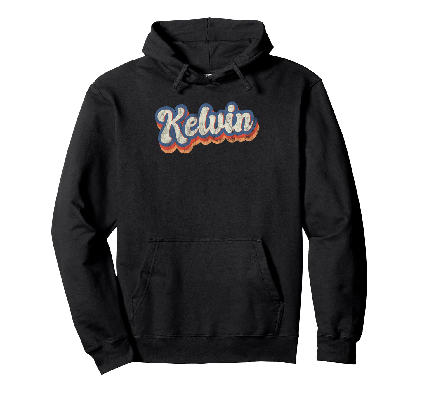Kelvin Personalized Name Custom Hoodie - Fun Novelty Design Unisex - T-Shirt, Sweatshirt, Hoodie