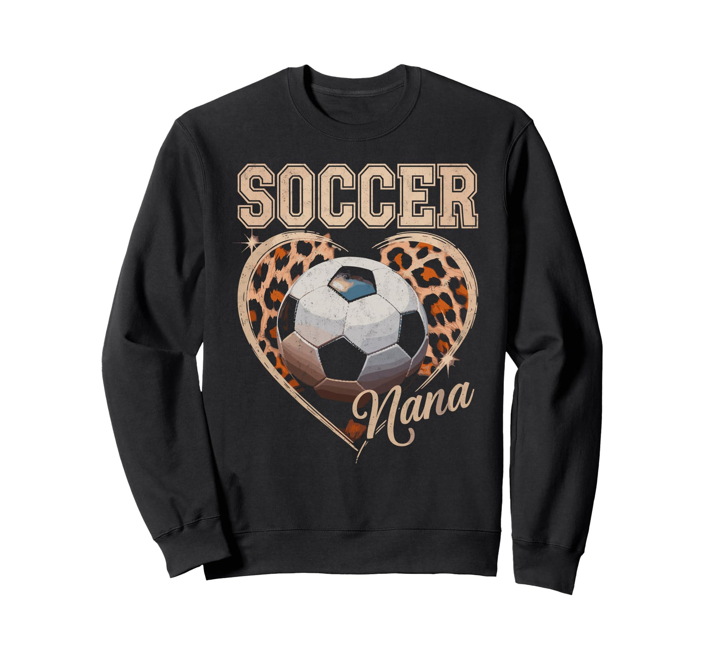 Soccer Football Player Grandma Fan Sweatshirt - Custom Art Print Unisex - T-Shirt, Sweatshirt, Hoodie