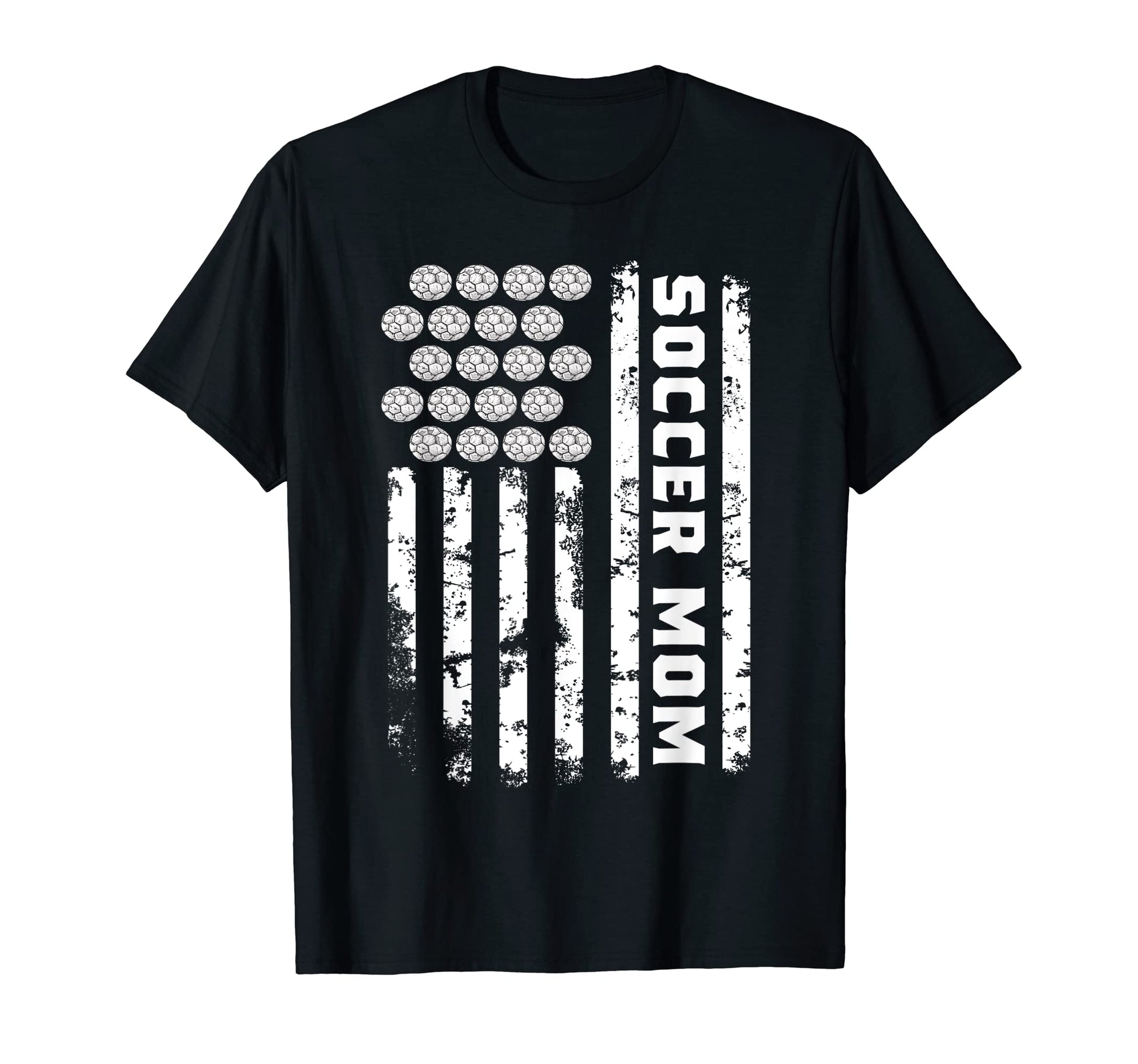 Soccer Mom Game Day Soccer Lovers Usa T-Shirt - Custom Art Print Unisex - T-Shirt, Sweatshirt, Hoodie