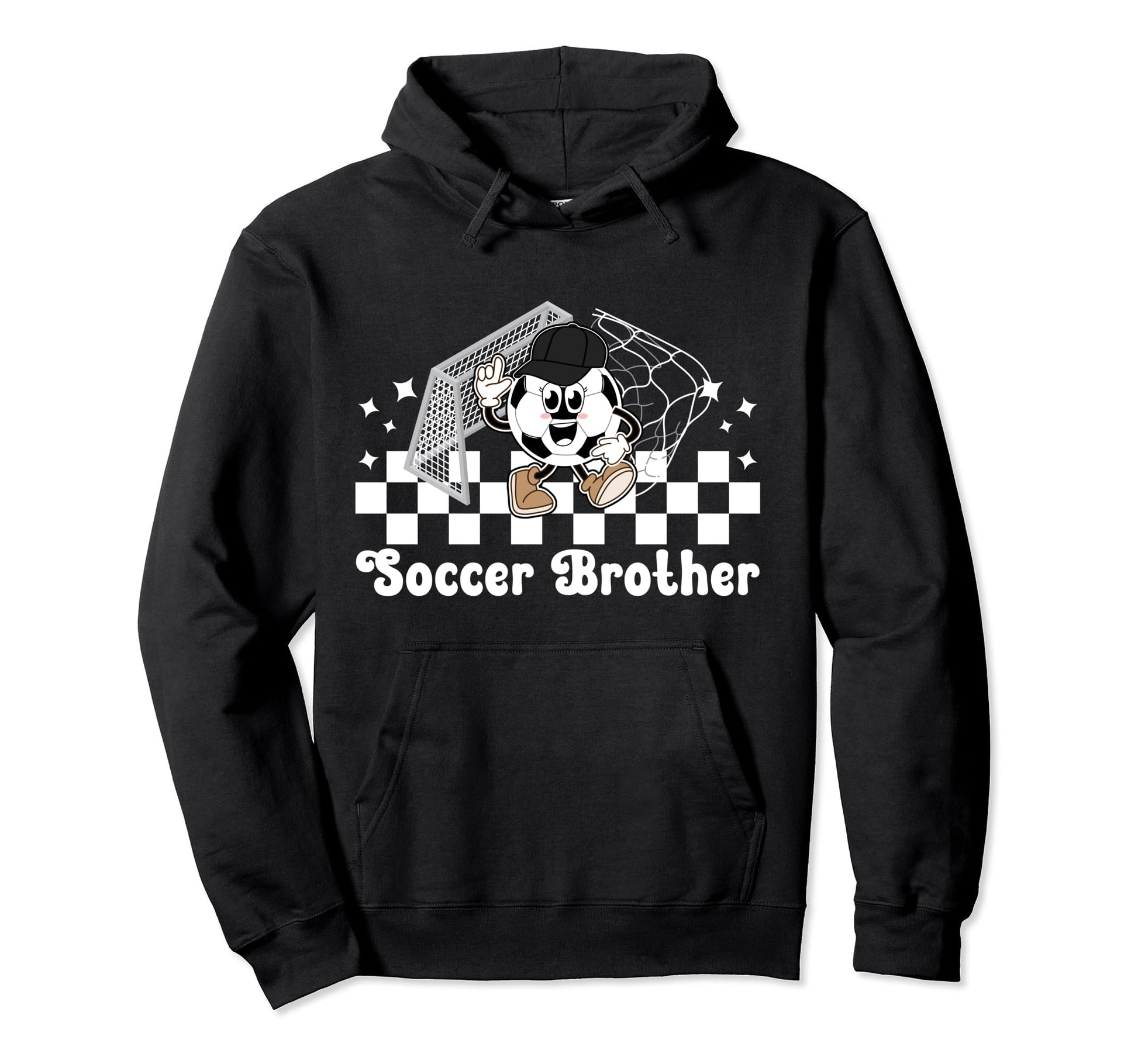 Soccer Brother Soccer Player Soccer Hoodie - Casual Everyday Wear Unisex - T-Shirt, Sweatshirt, Hoodie