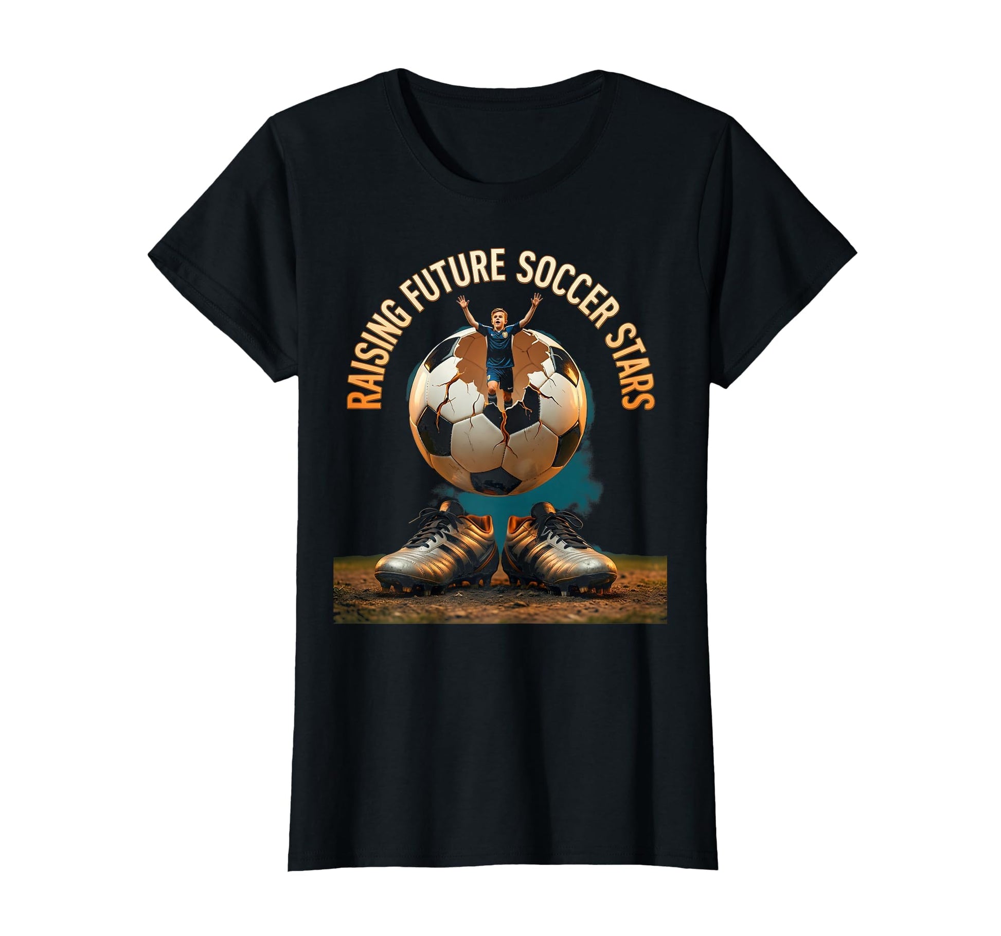 Raising Future Soccer Stars Soccer Dad T-Shirt - Streetwear Style Unisex - T-Shirt, Sweatshirt, Hoodie