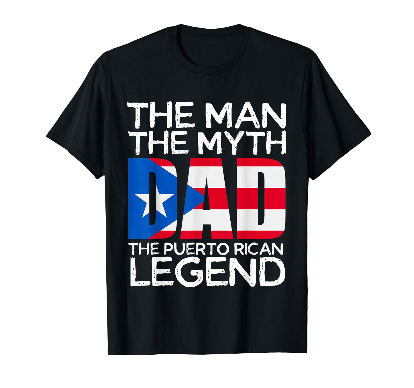Mens Myth Puerto Rican Legend T-Shirt - Casual Everyday Wear Men Women - T-Shirt, Sweatshirt, Hoodie