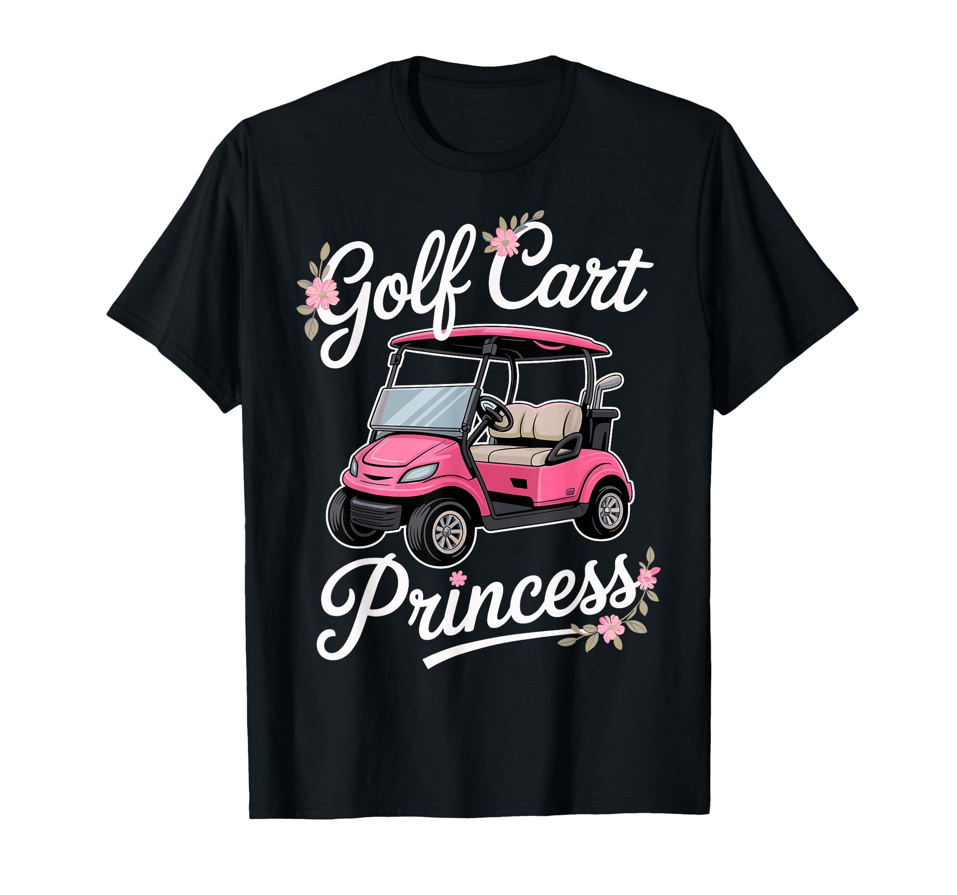 Golf Cart Princess Golfing Golfer Male T-Shirt - Aesthetic Graphic Unisex - T-Shirt, Sweatshirt, Hoodie
