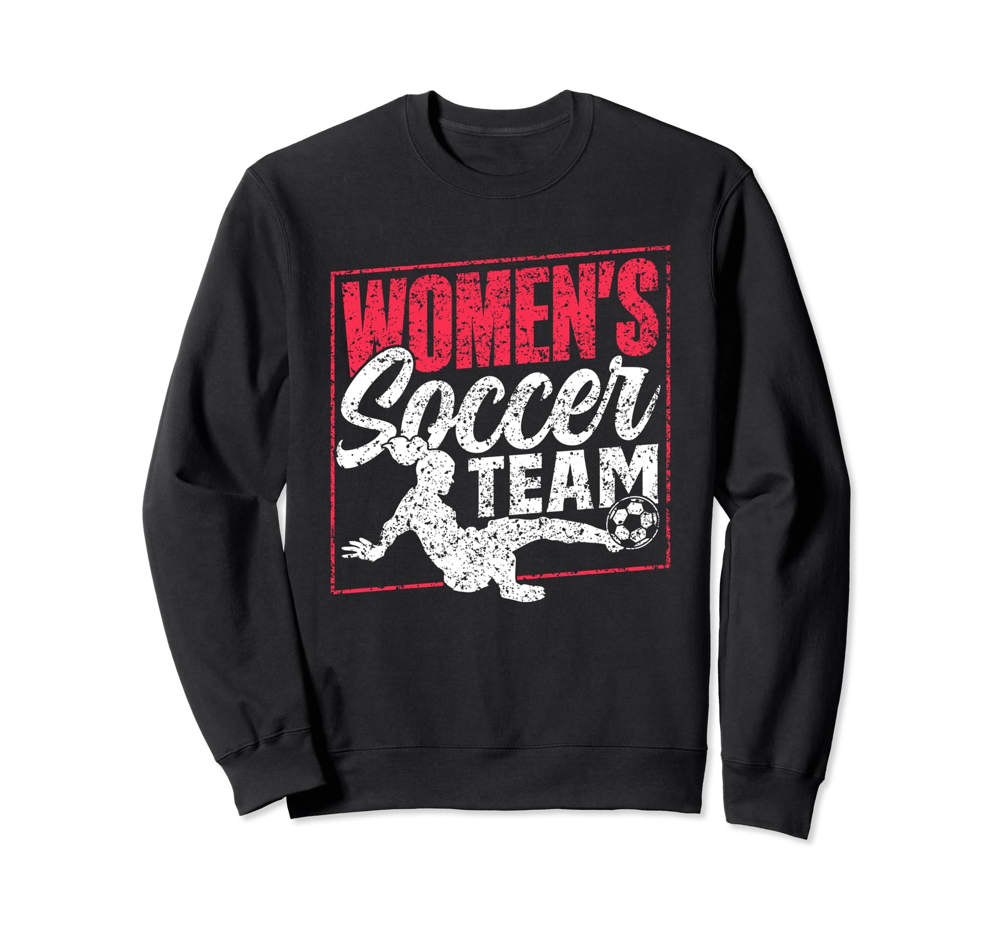 Womens Soccer Team Player Womens Sweatshirt - Custom Art Print Men Women - T-Shirt, Sweatshirt, Hoodie