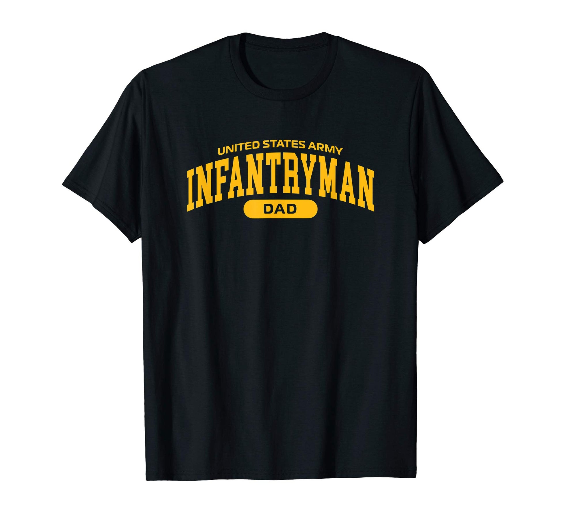 Proud Army Infantryman Dad T-Shirt - Minimalist Print for Adults - T-Shirt, Sweatshirt, Hoodie
