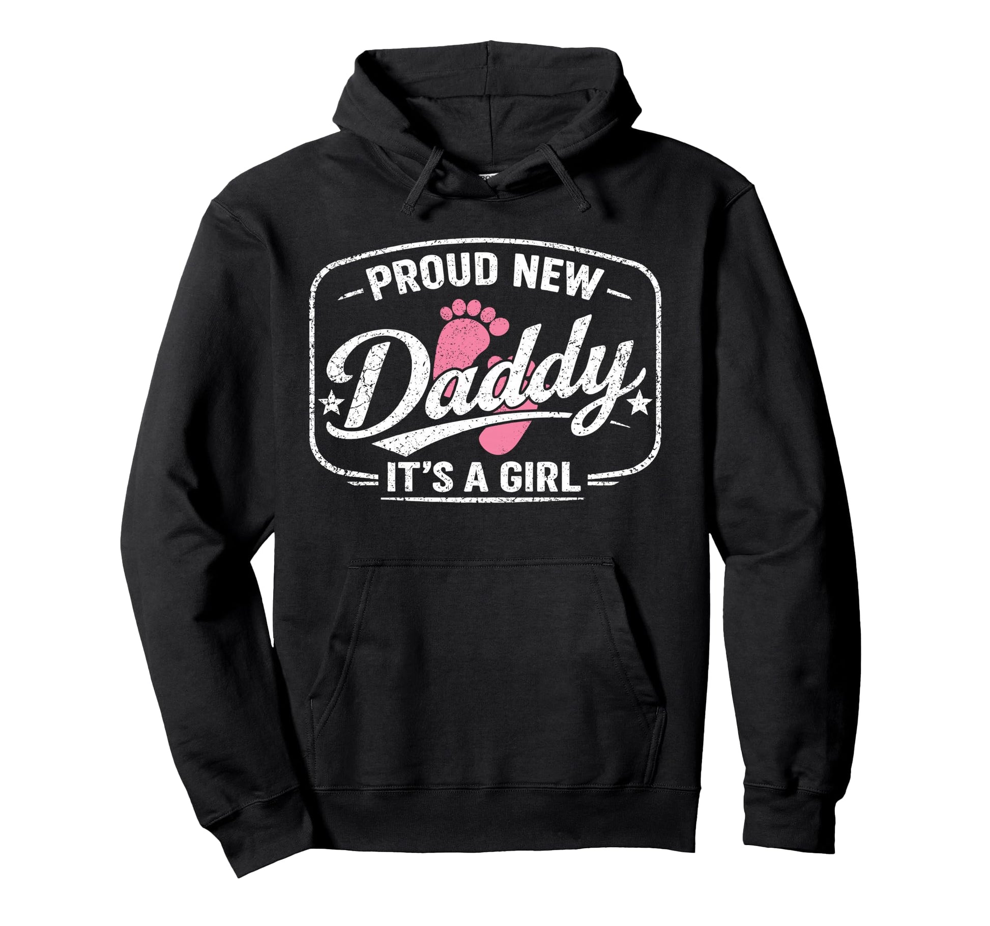 Proud New Daddy Its Dad To Be First Time Hoodie - Trendy Graphic Unisex - T-Shirt, Sweatshirt, Hoodie