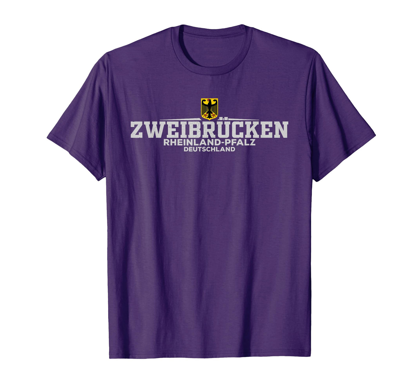 Zweibrucken Rheinland Pfalz T-Shirt - Fun Novelty Design for Adults - T-Shirt, Sweatshirt, Hoodie