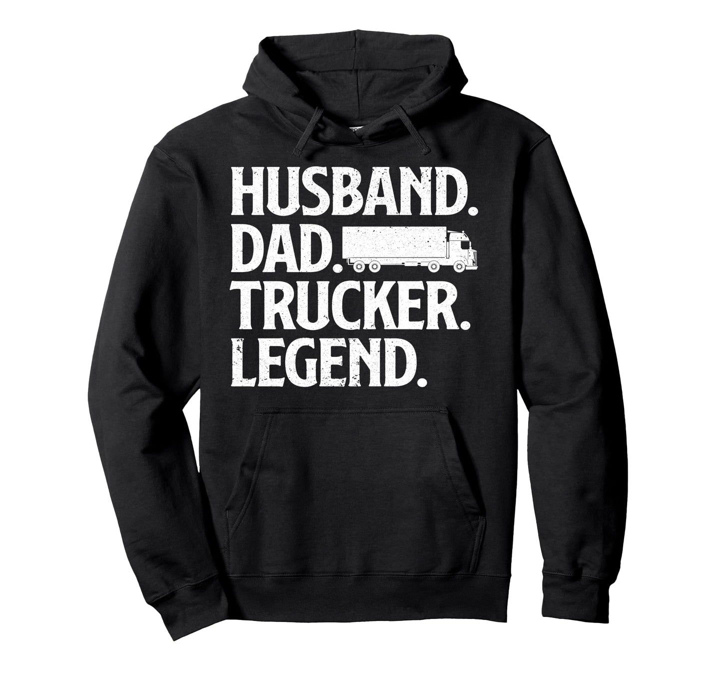 Funny Trucker Art Truck Driver Husband Hoodie - Streetwear Style Men Women - T-Shirt, Sweatshirt, Hoodie