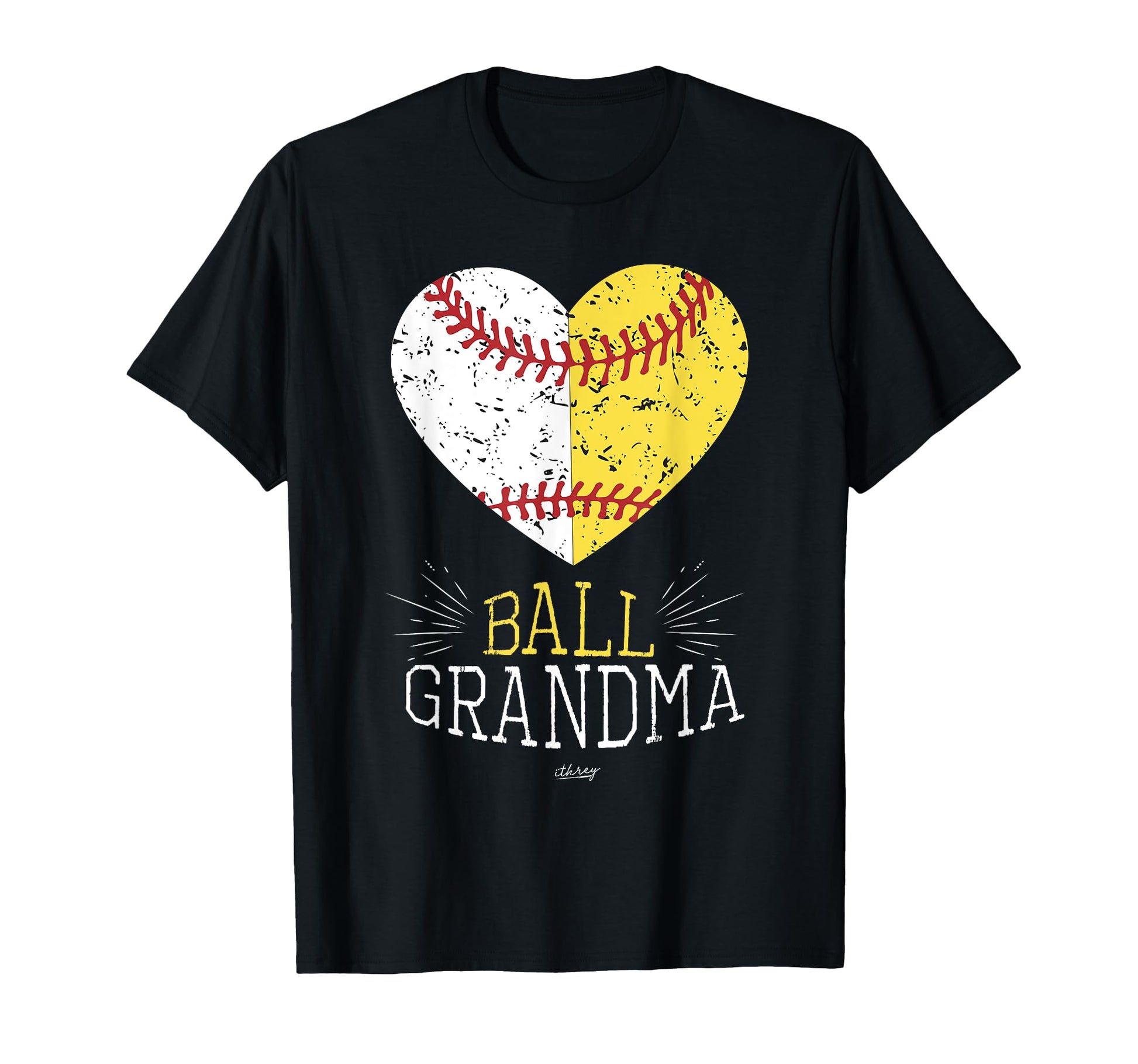 Mom Funny Baseball Ball Grandma T-Shirt - Streetwear Style Men Women - T-Shirt, Sweatshirt, Hoodie