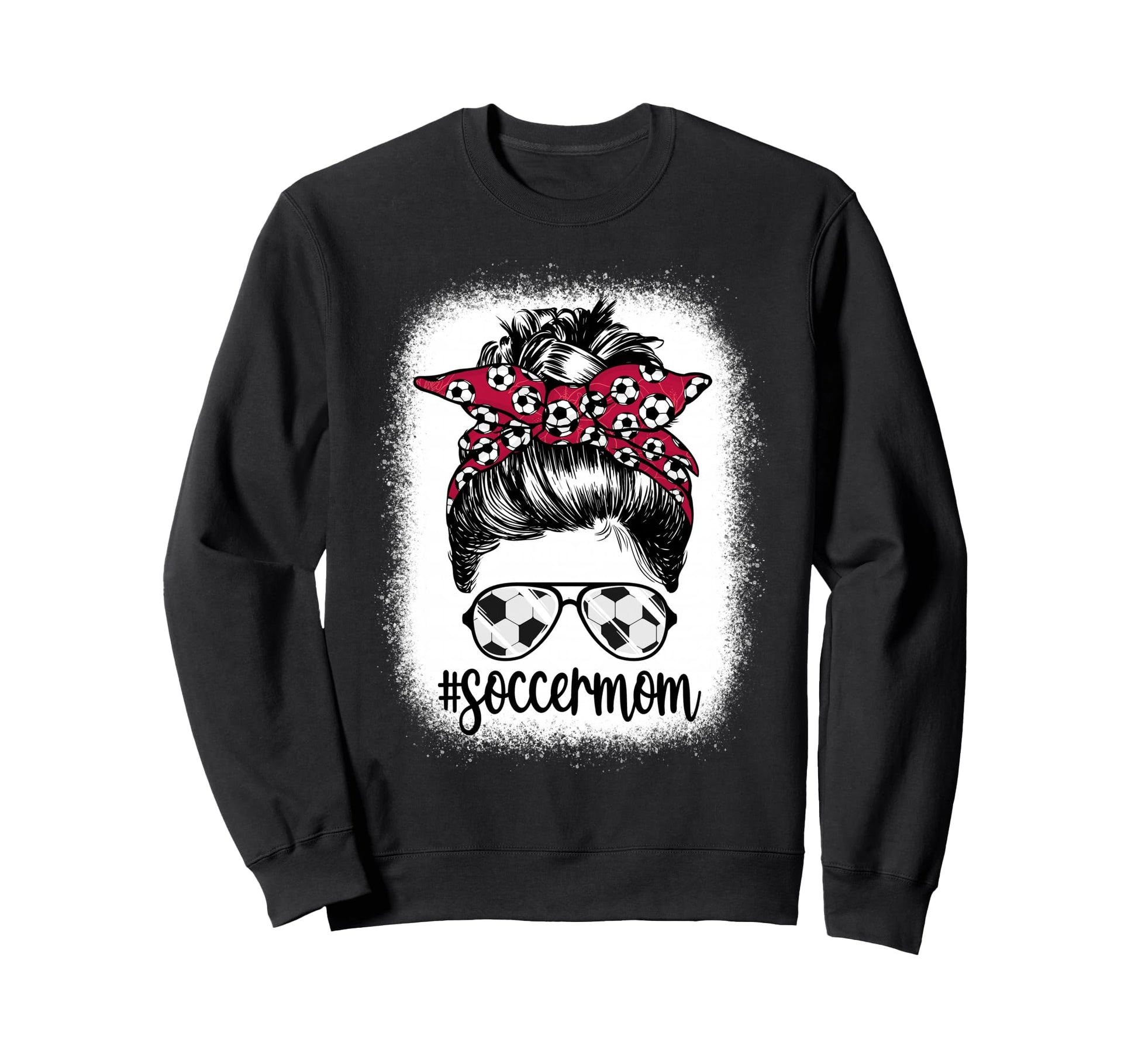 Mom Life Soccer Mom Mothers Day Sweatshirt - Aesthetic Graphic Unisex - T-Shirt, Sweatshirt, Hoodie