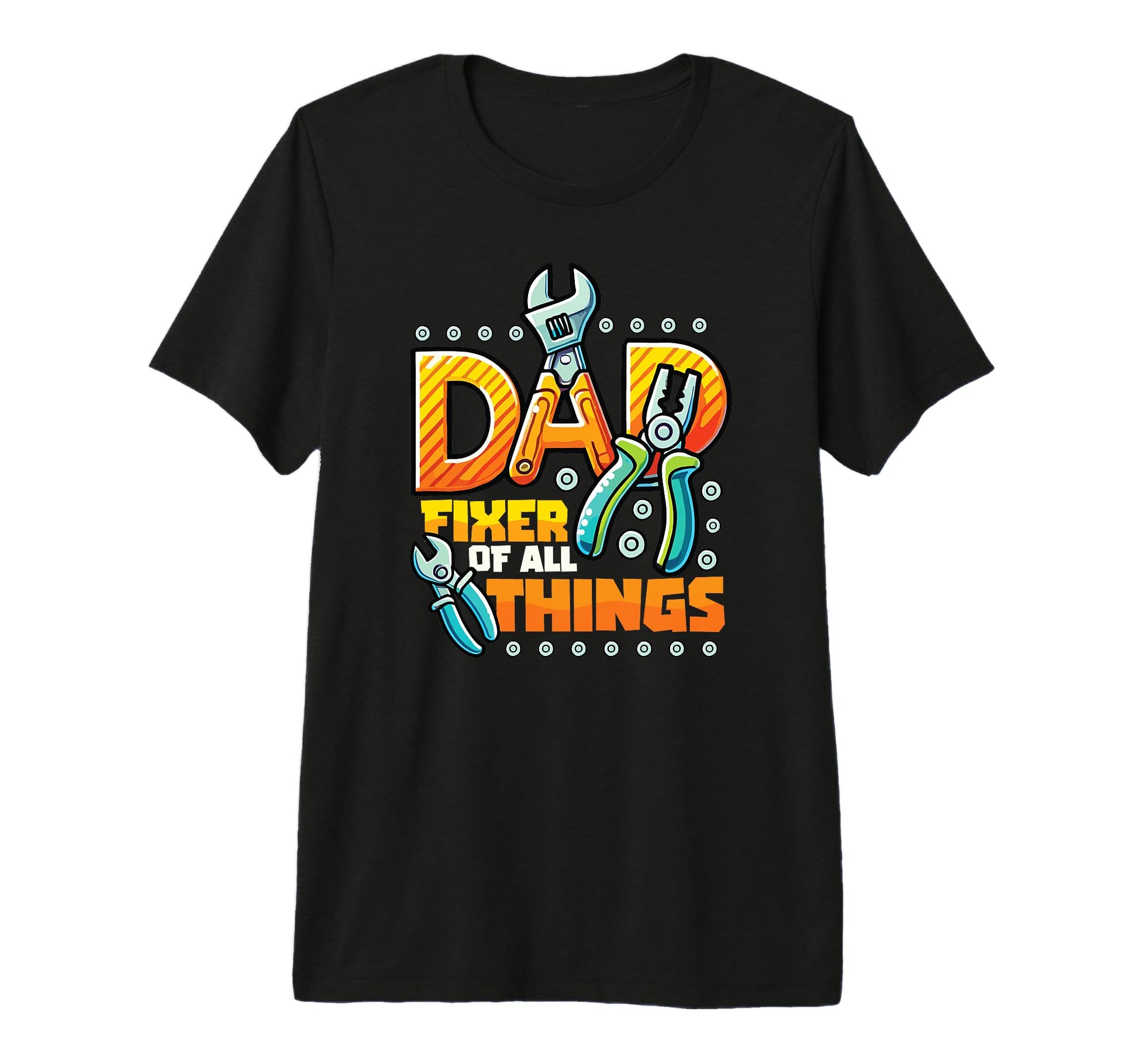 Mens Fixer All Things Handyman Repair T-Shirt - Custom Art Print Unisex - T-Shirt, Sweatshirt, Hoodie