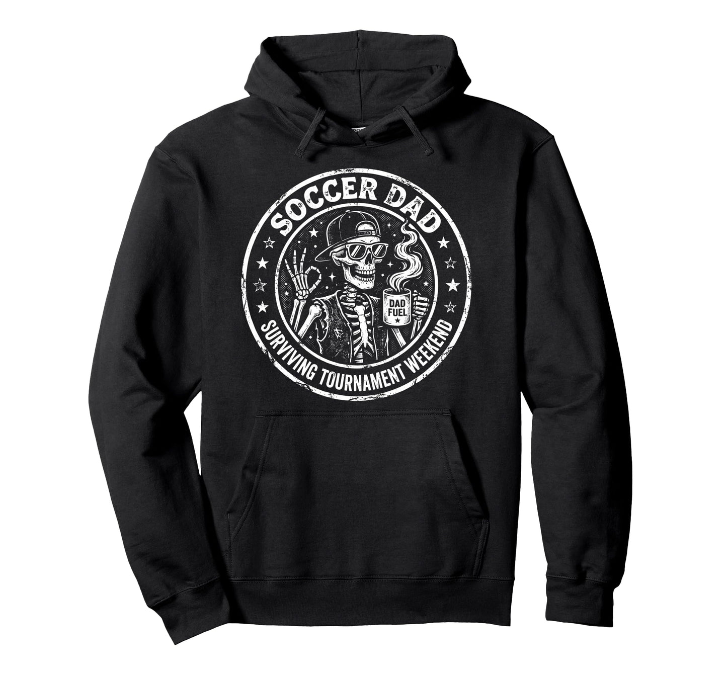 Soccer Dad Surviving Tournament Weekend Hoodie - Minimalist Print Unisex - T-Shirt, Sweatshirt, Hoodie