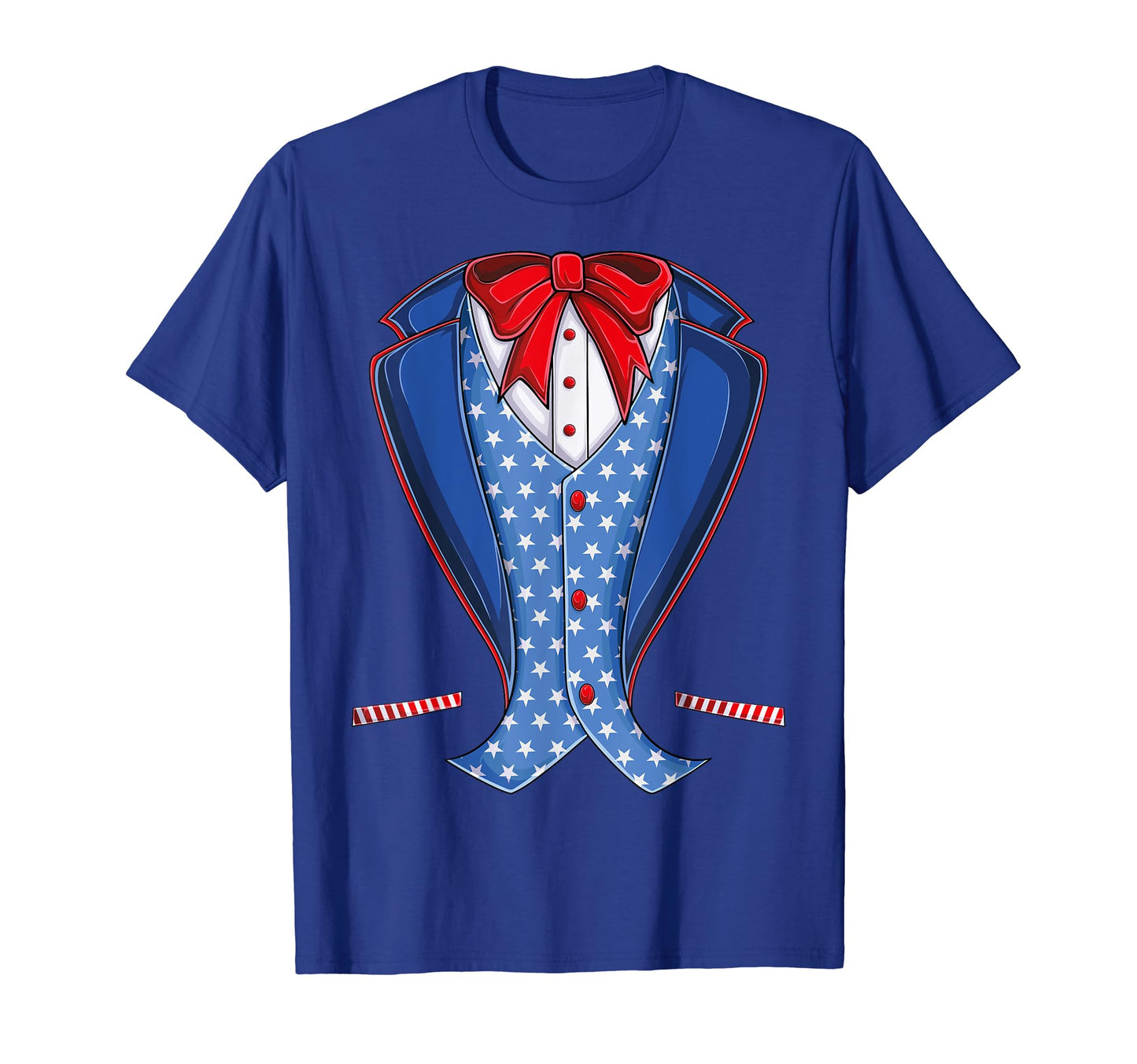 Uncle Sam Costume Hat Usa Flag Fourth T-Shirt - Novelty Apparel for Adults - T-Shirt, Sweatshirt, Hoodie