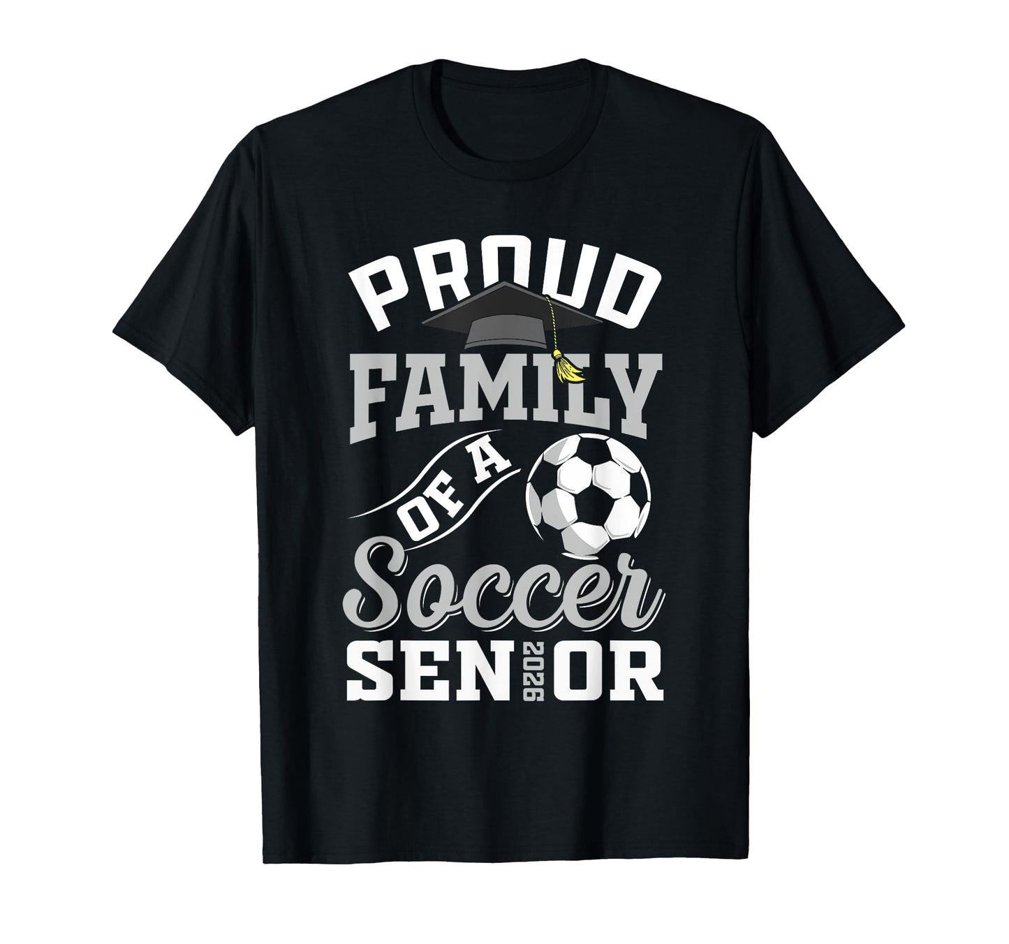 Proud Family Soccer Senior Class T-Shirt - Casual Everyday Wear Men Women - T-Shirt, Sweatshirt, Hoodie