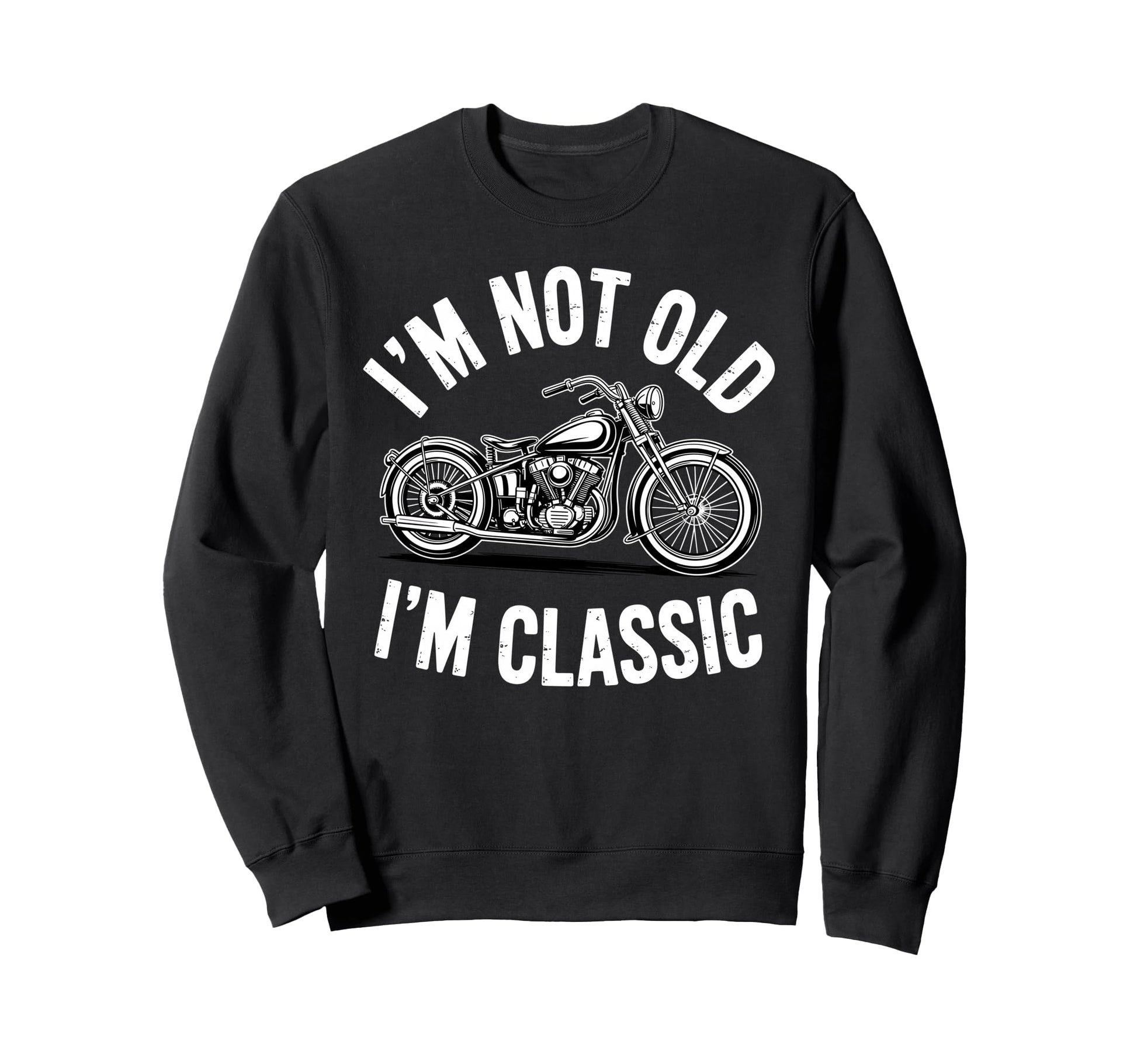 Funny Motorcycle Biker Motorcycle Sweatshirt - Custom Art Print Unisex - T-Shirt, Sweatshirt, Hoodie