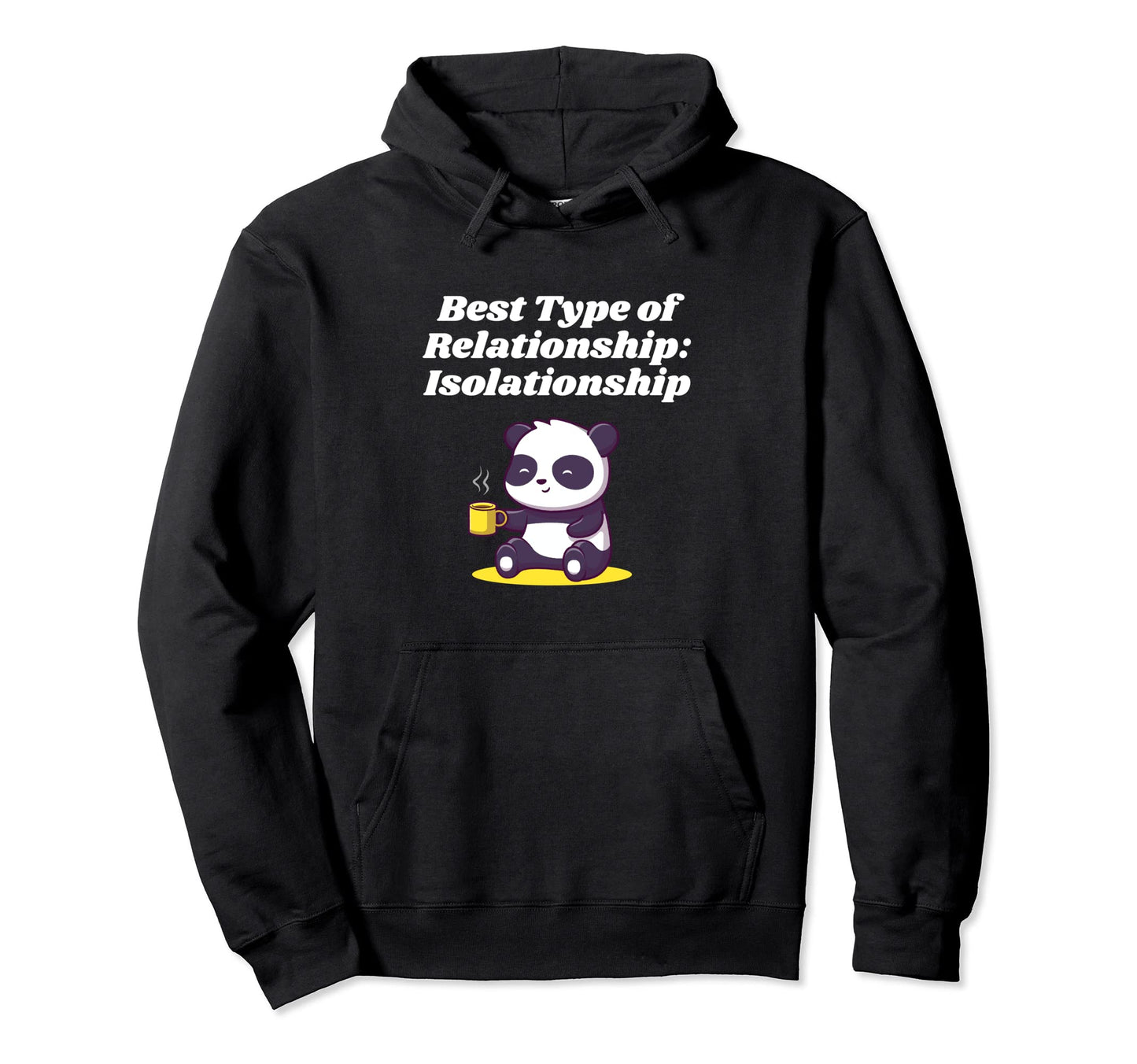 Best Type Relationship Introvert Hoodie - Custom Art Print Men Women - T-Shirt, Sweatshirt, Hoodie