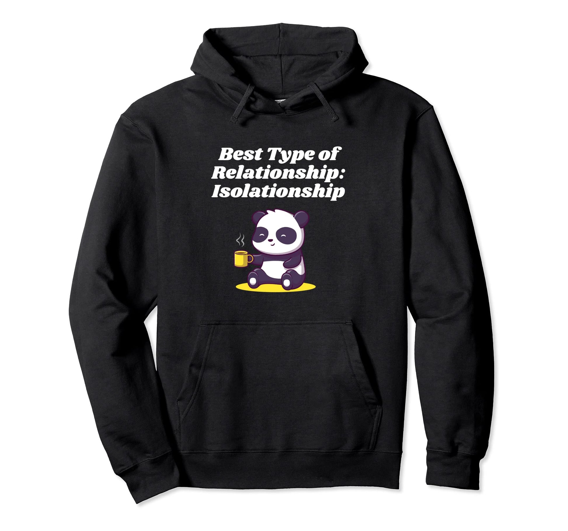 Best Type Relationship Introvert Hoodie - Custom Art Print Men Women - T-Shirt, Sweatshirt, Hoodie