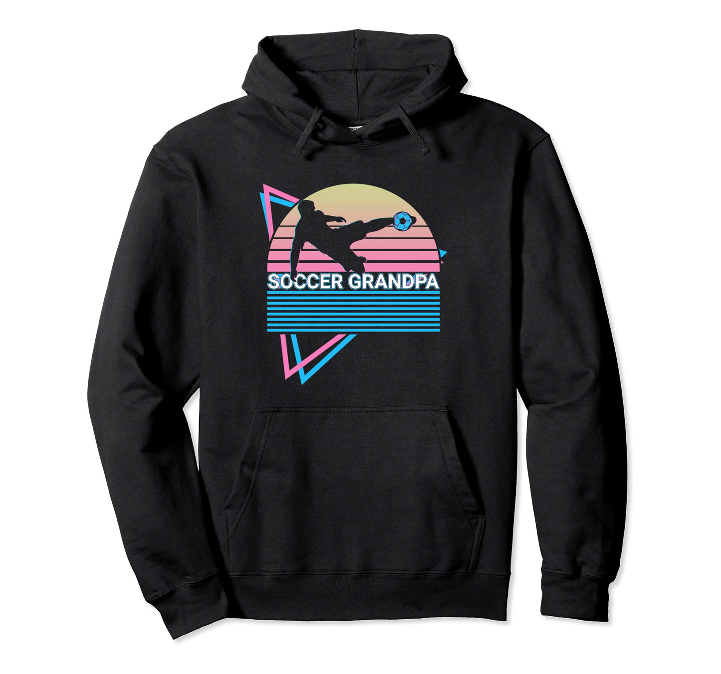 Soccer Grandpa Hoodie - Streetwear Style Men Women - T-Shirt, Sweatshirt, Hoodie