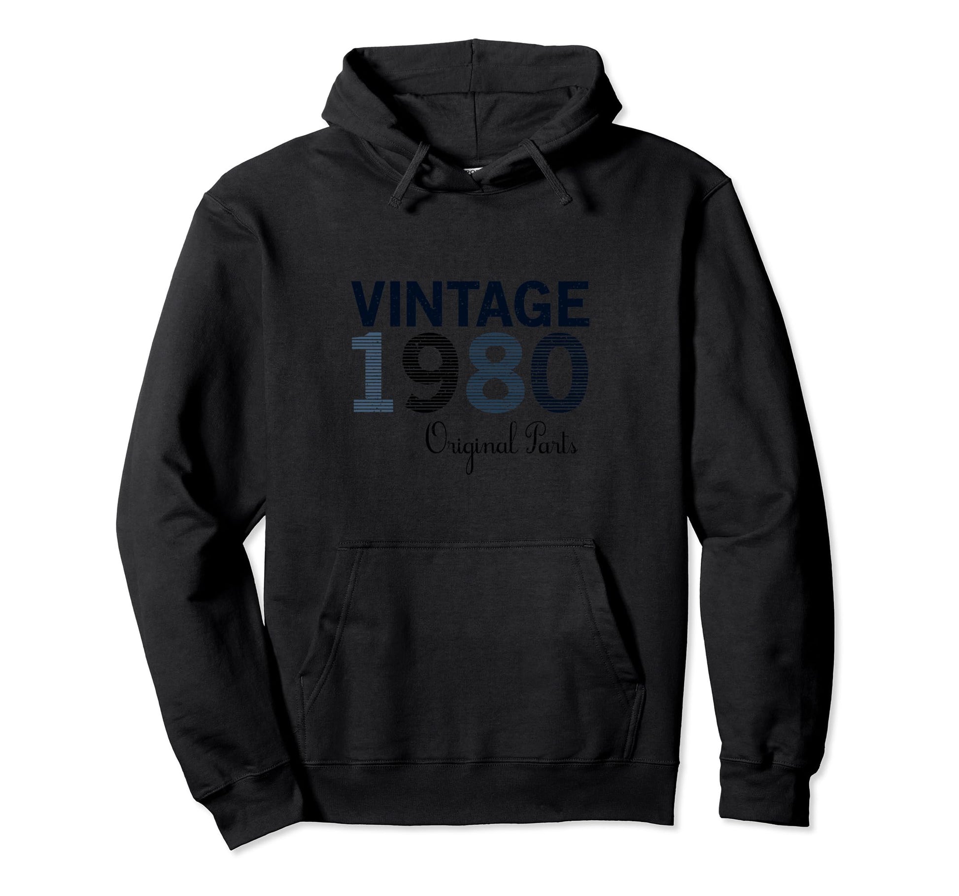 Year 1980 Gift Birthday Mom Dad Hoodie - Custom Art Print Men Women - T-Shirt, Sweatshirt, Hoodie