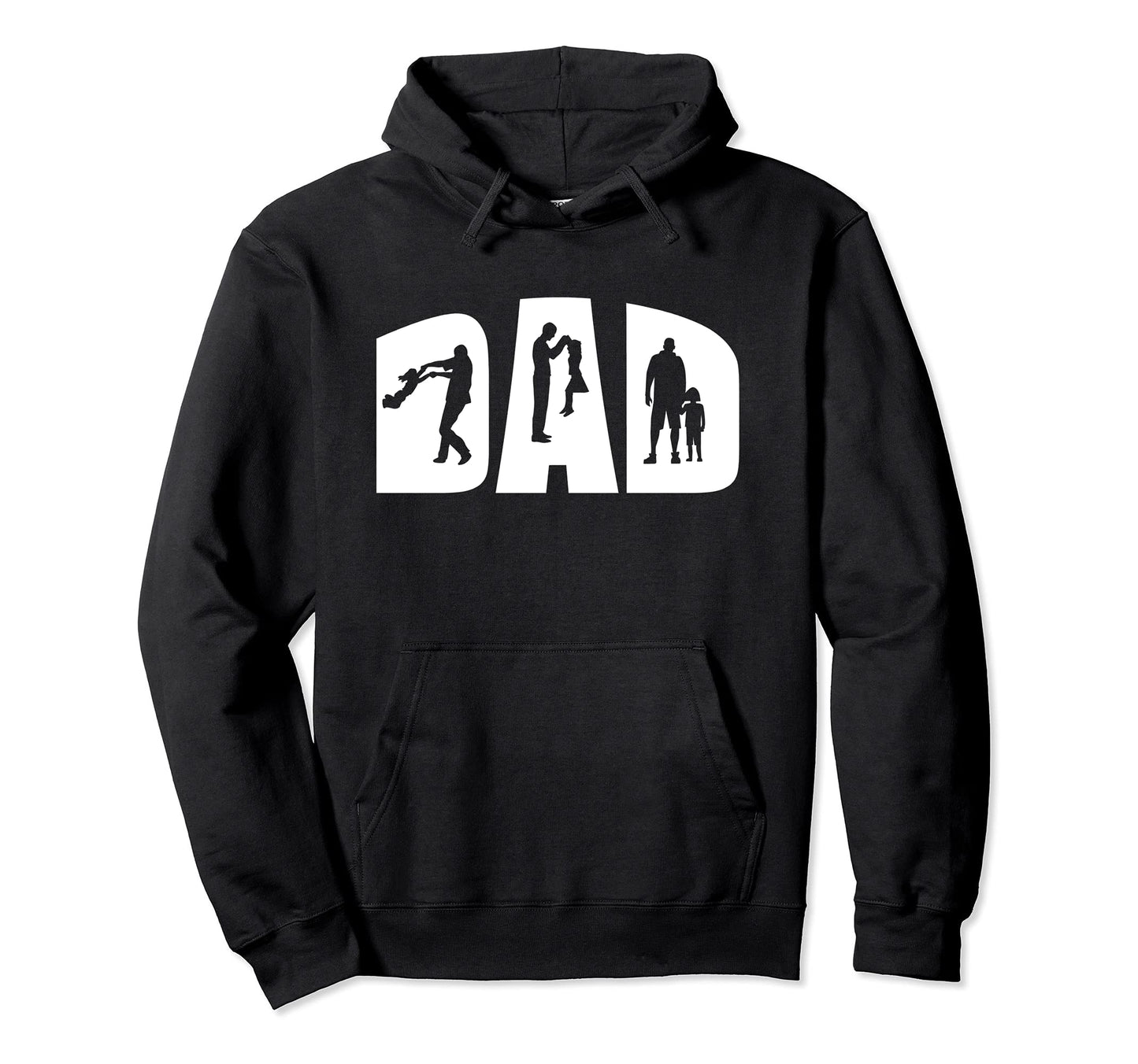 Dad And Daughter Proud Father Daddy Hoodie - Novelty Apparel for Adults - T-Shirt, Sweatshirt, Hoodie