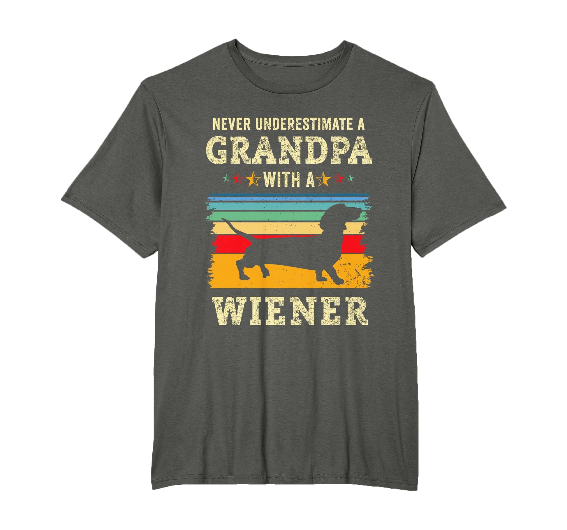 Funny Wiener Dog Grandpa Dachshund T-Shirt - Novelty Apparel Unisex - T-Shirt, Sweatshirt, Hoodie