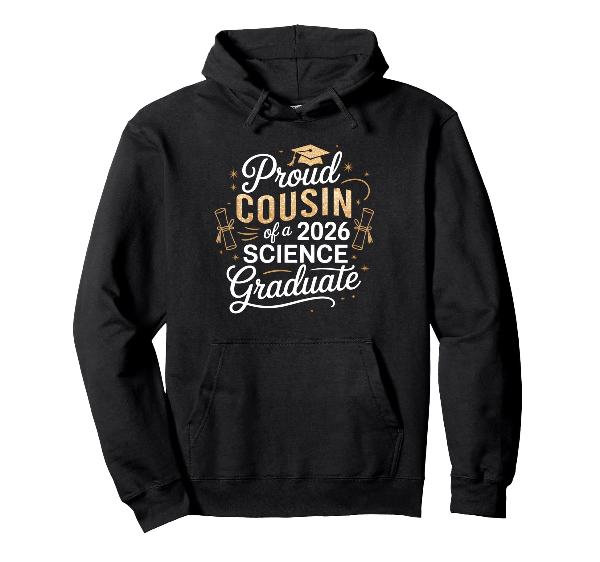 Proud Cousin Class 2026 Science Hoodie - Casual Everyday Wear for Adults - T-Shirt, Sweatshirt, Hoodie