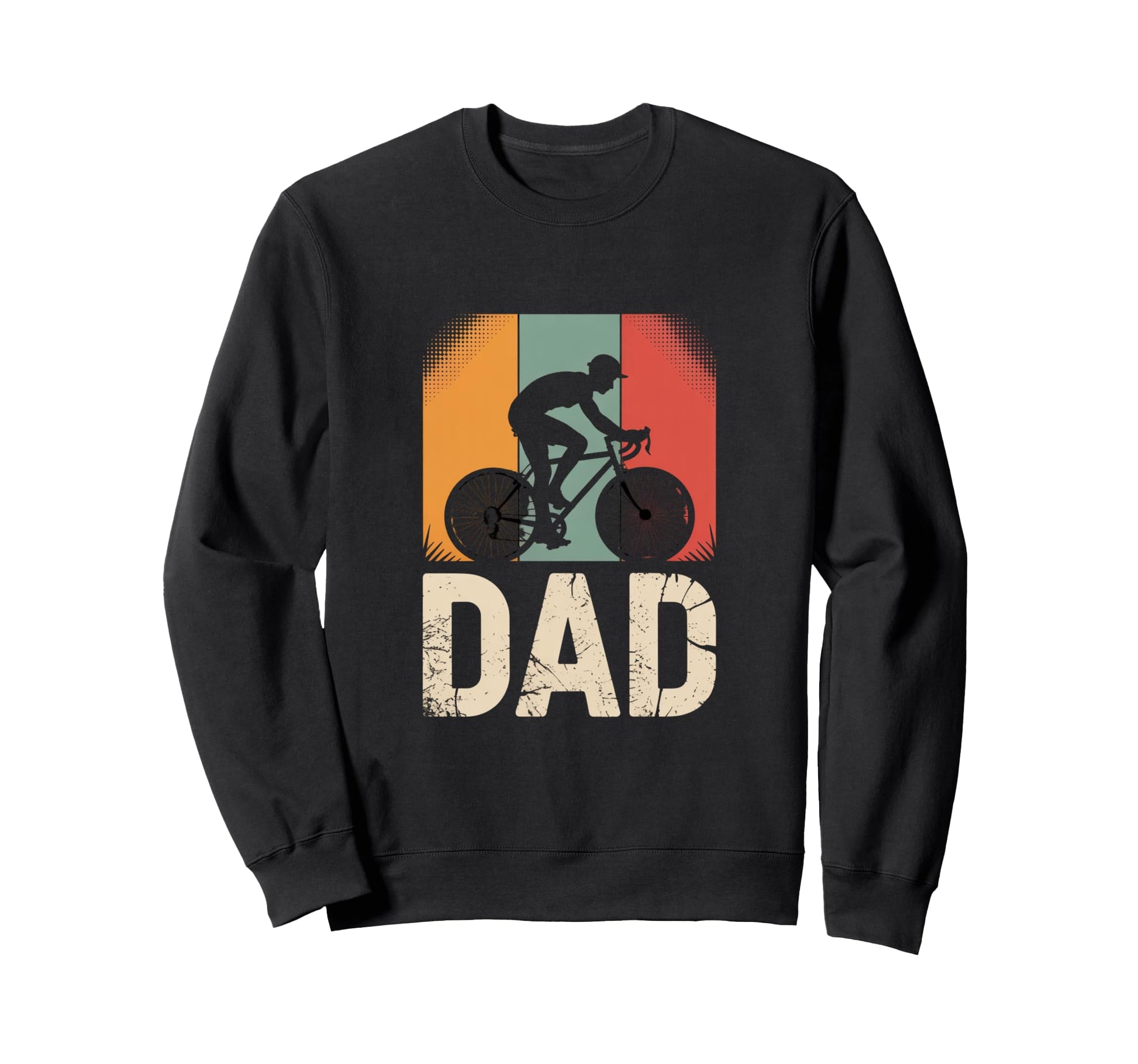 Funny Cycling Dad Quotes Biker Vibes Sweatshirt - Graphic Print for Adults - T-Shirt, Sweatshirt, Hoodie