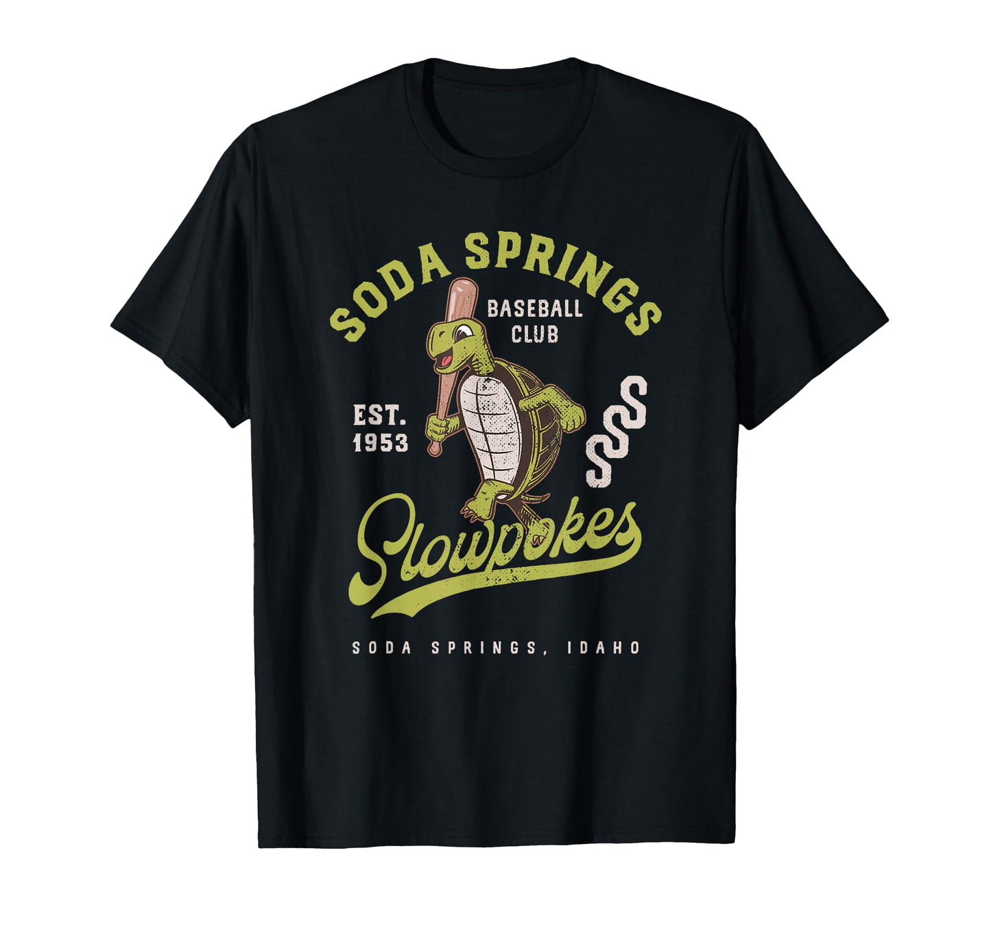 Soda Springs Slowpokes Minor T-Shirt - Fun Novelty Design for Adults - T-Shirt, Sweatshirt, Hoodie