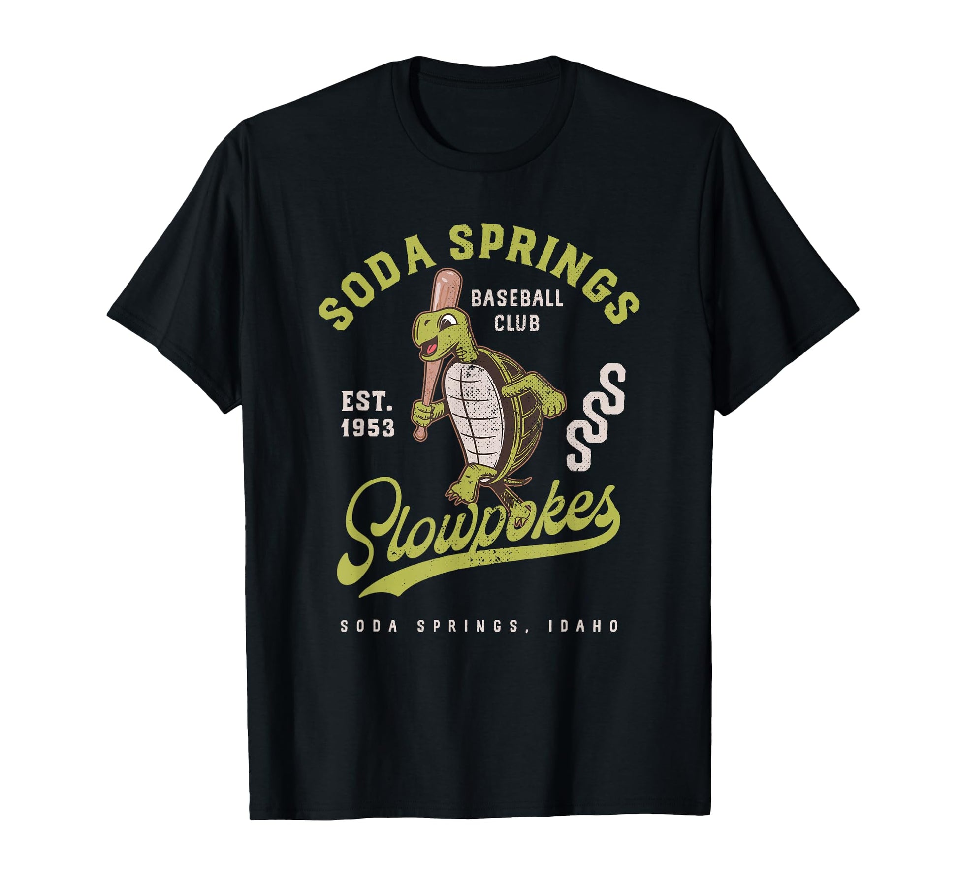 Soda Springs Slowpokes Minor T-Shirt - Fun Novelty Design for Adults - T-Shirt, Sweatshirt, Hoodie