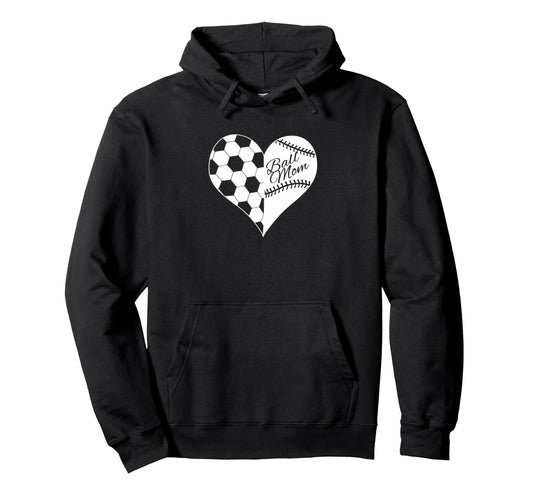 Baseball Laces Soccer Ball Pattern Hoodie - Streetwear Style for Adults - T-Shirt, Sweatshirt, Hoodie