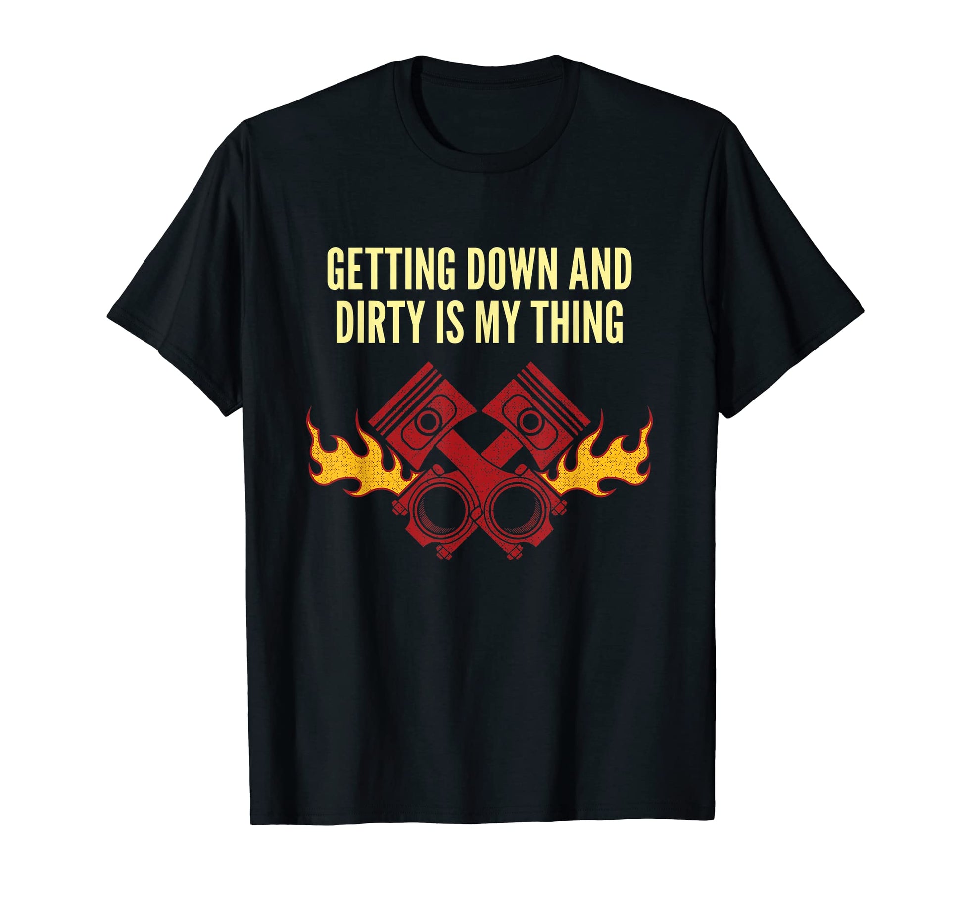 Getting Down And Dirty Dad Jokes T-Shirt - Unique Graphic Men Women - T-Shirt, Sweatshirt, Hoodie
