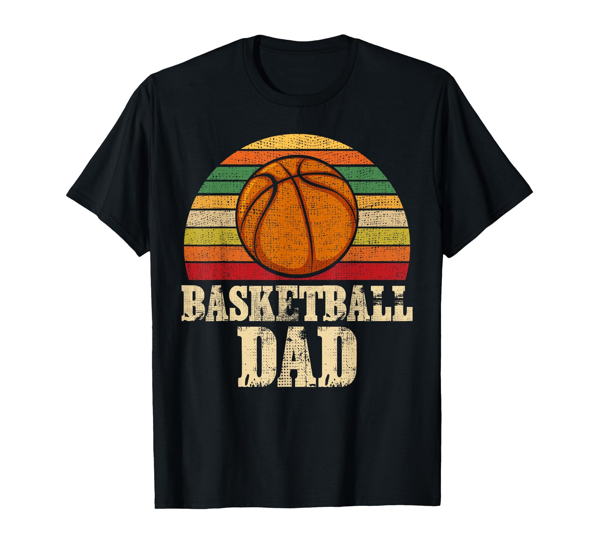 Basketball Dad Fathers Day Present T-Shirt - Aesthetic Graphic Men Women - T-Shirt, Sweatshirt, Hoodie